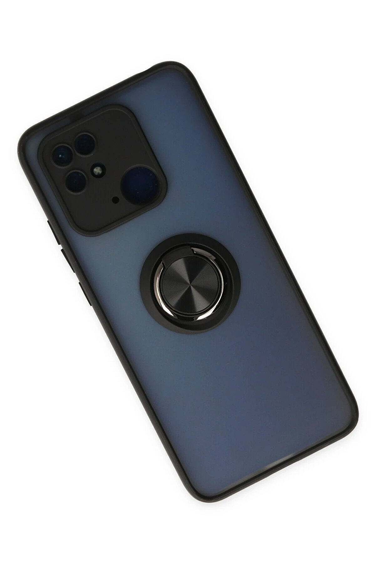 Xi̇aomi̇ Redmi̇ 10C Kılıf Montreal Y&uuml;z&uuml;kl&uuml; Si̇li̇kon Kapak - Si̇yah - Dropx1627-8657