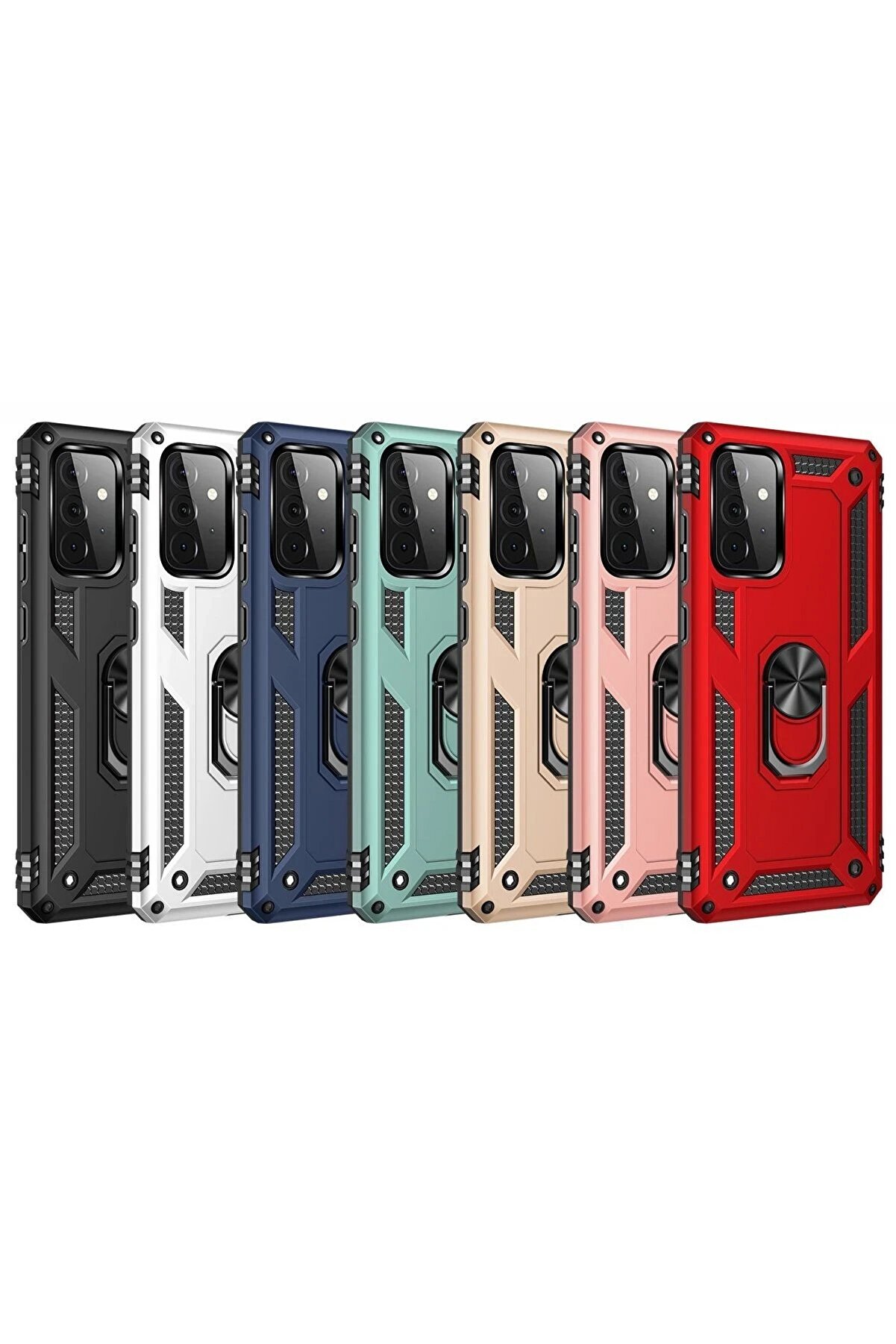 Samsung Galaxy A72 Kılıf Sofya Y&uuml;z&uuml;kl&uuml; Si̇li̇kon Kapak - G&uuml;m&uuml;ş - Dropx2156-6399