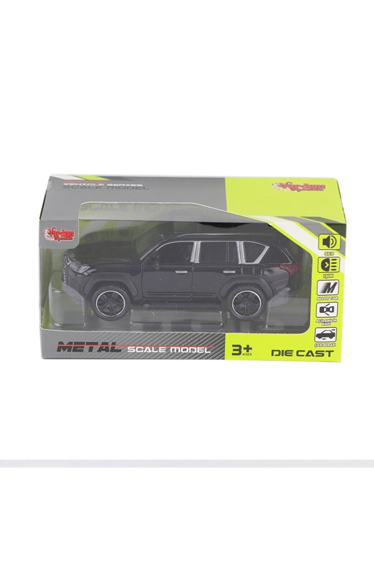 Km3261Bvardem Kutulu &Ccedil;ek Bırak 132 Işıklı Ve Sesli̇ Metal Jeep