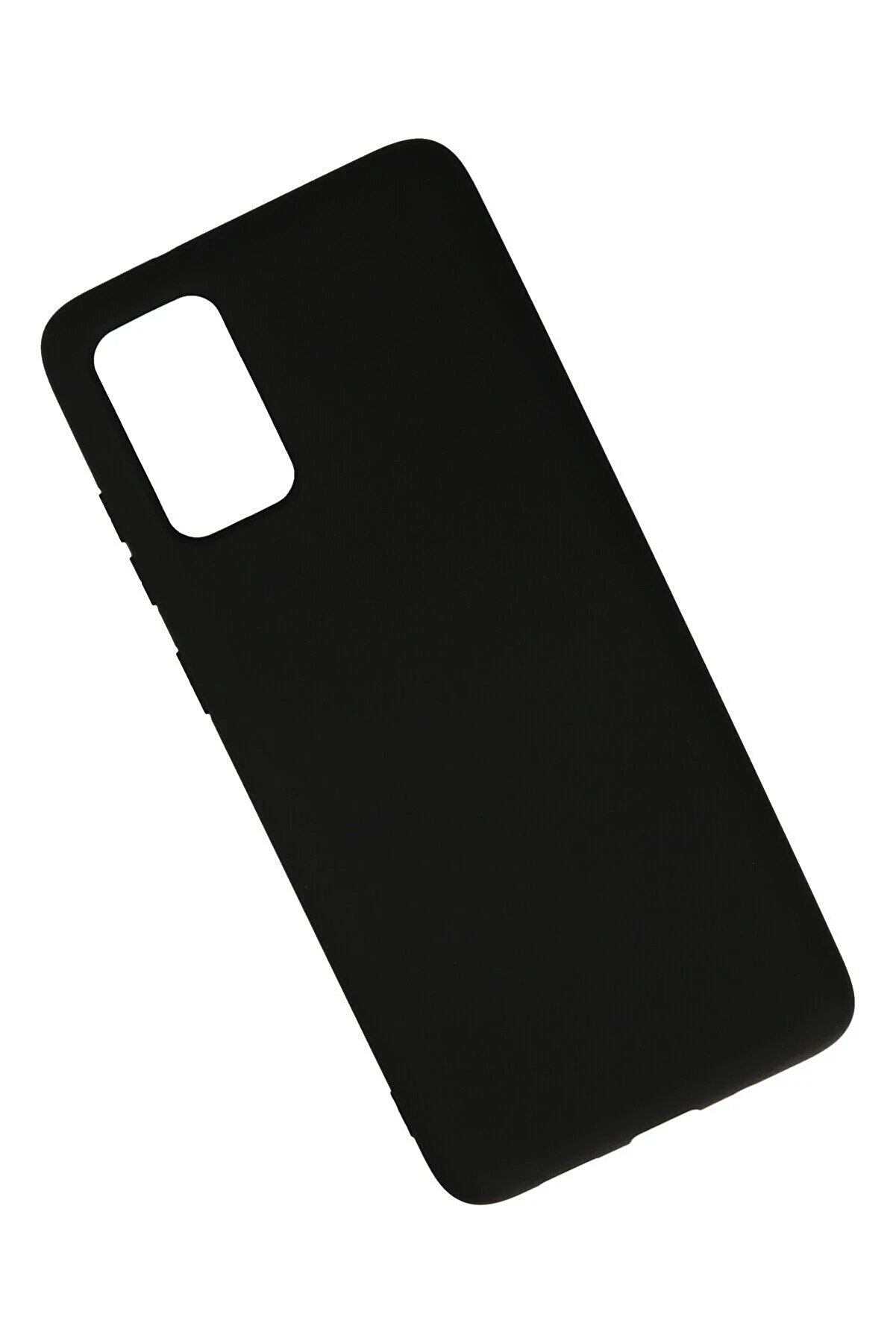 Samsung Galaxy S20 Plus Kılıf Nano İçi̇ Kadi̇fe Si̇li̇kon - Si̇yah - Dropx1846-2500