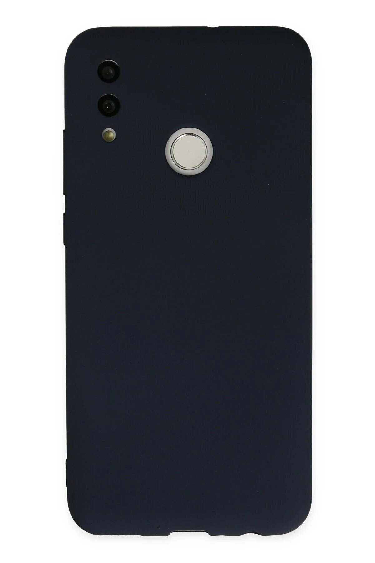 CepteToptan Huawei P Smart 2019 Kılıf Nano i&ccedil;i Kadife Silikon - Lacivert - DROPX8262-1574