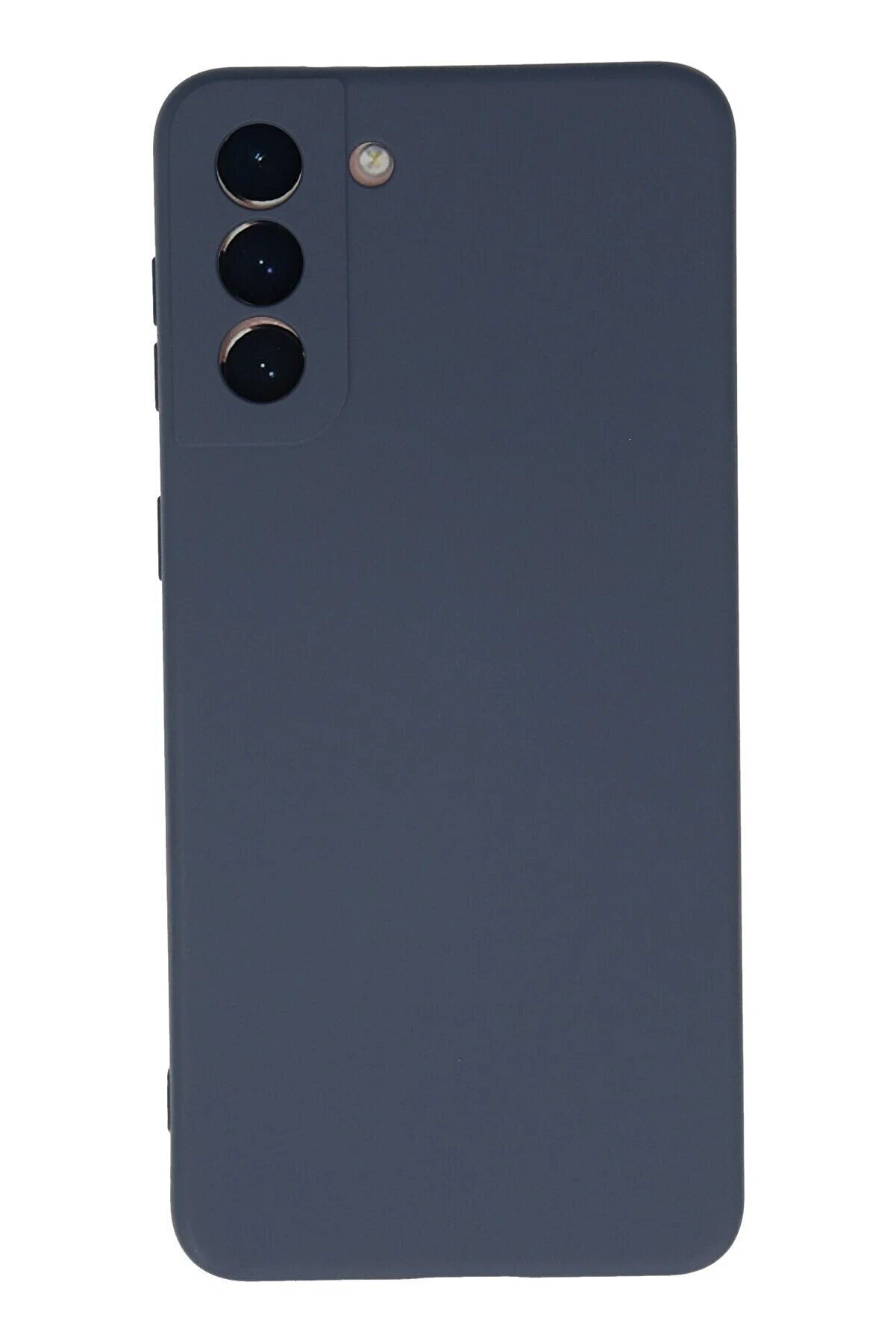 CepteToptan Samsung Galaxy S21 Plus Kılıf Nano içi Kadife Silikon - Gri - DROPX7991-2895