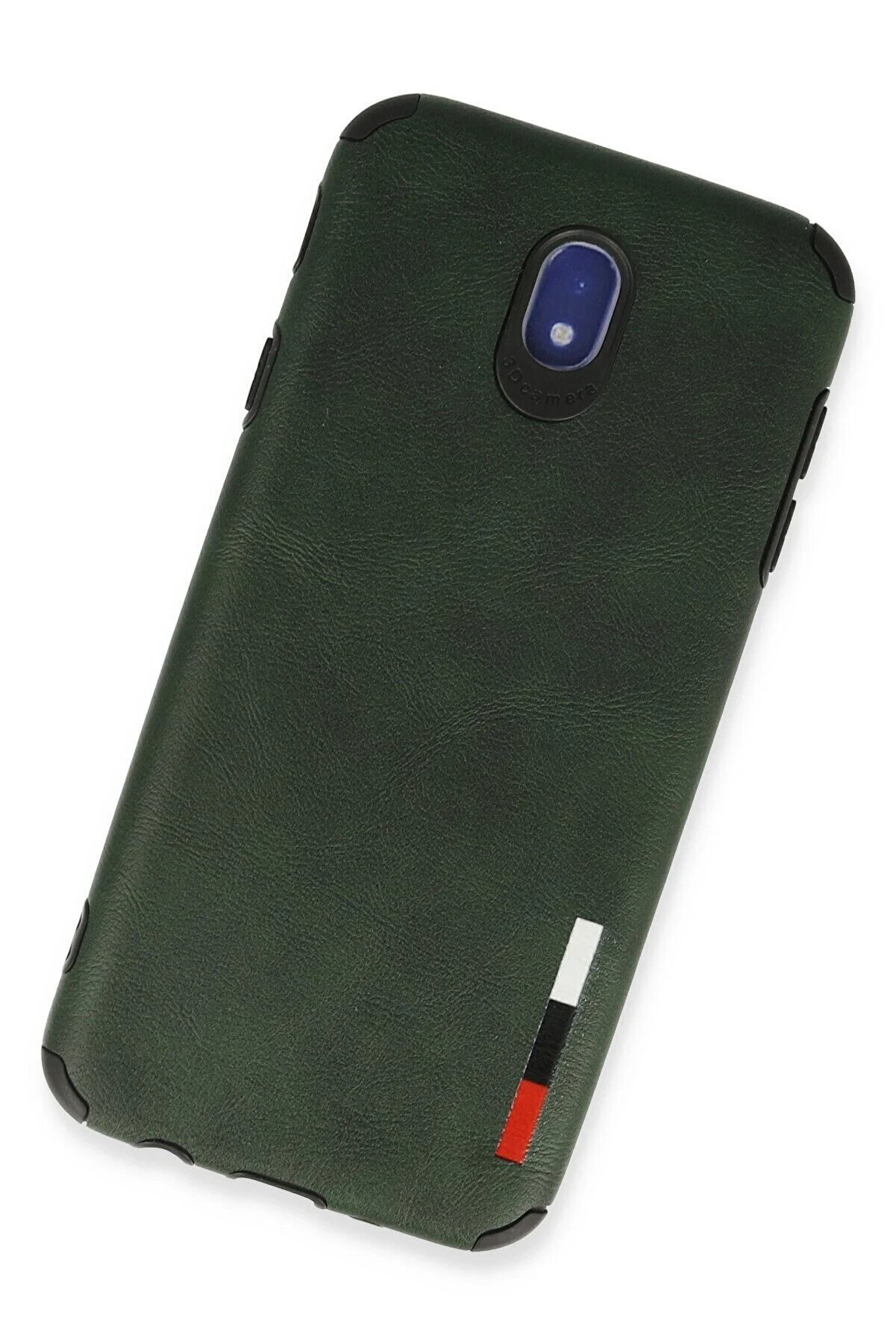 Samsung Galaxy J7 Pro / J730 Kılıf Loop Deri̇ Si̇li̇kon - Yeşi̇l - Dropx4369-1877