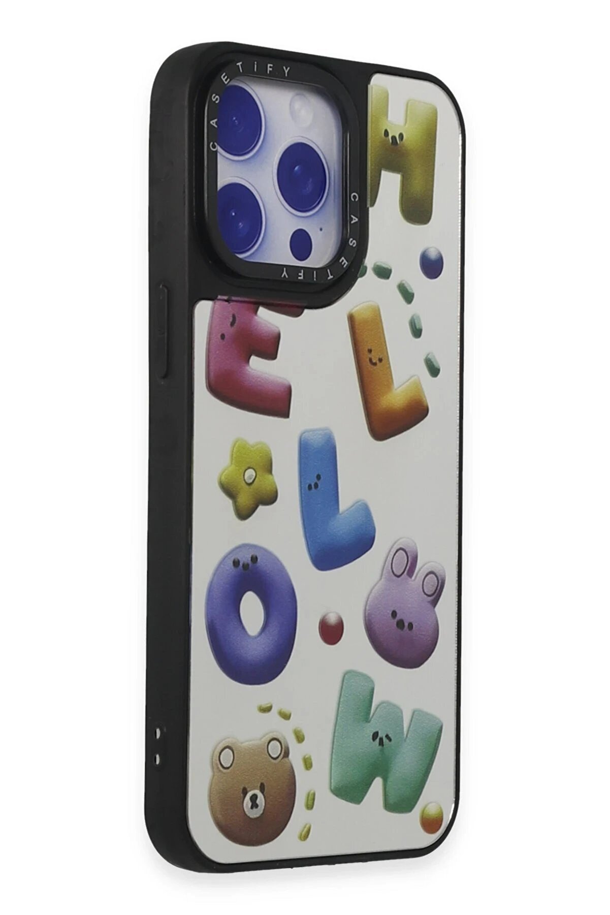 İphone 15 Pro Max Kılıf Mi̇rror Desenli̇ Kapak - Mi̇rror - 15 - Dropx6511-5176