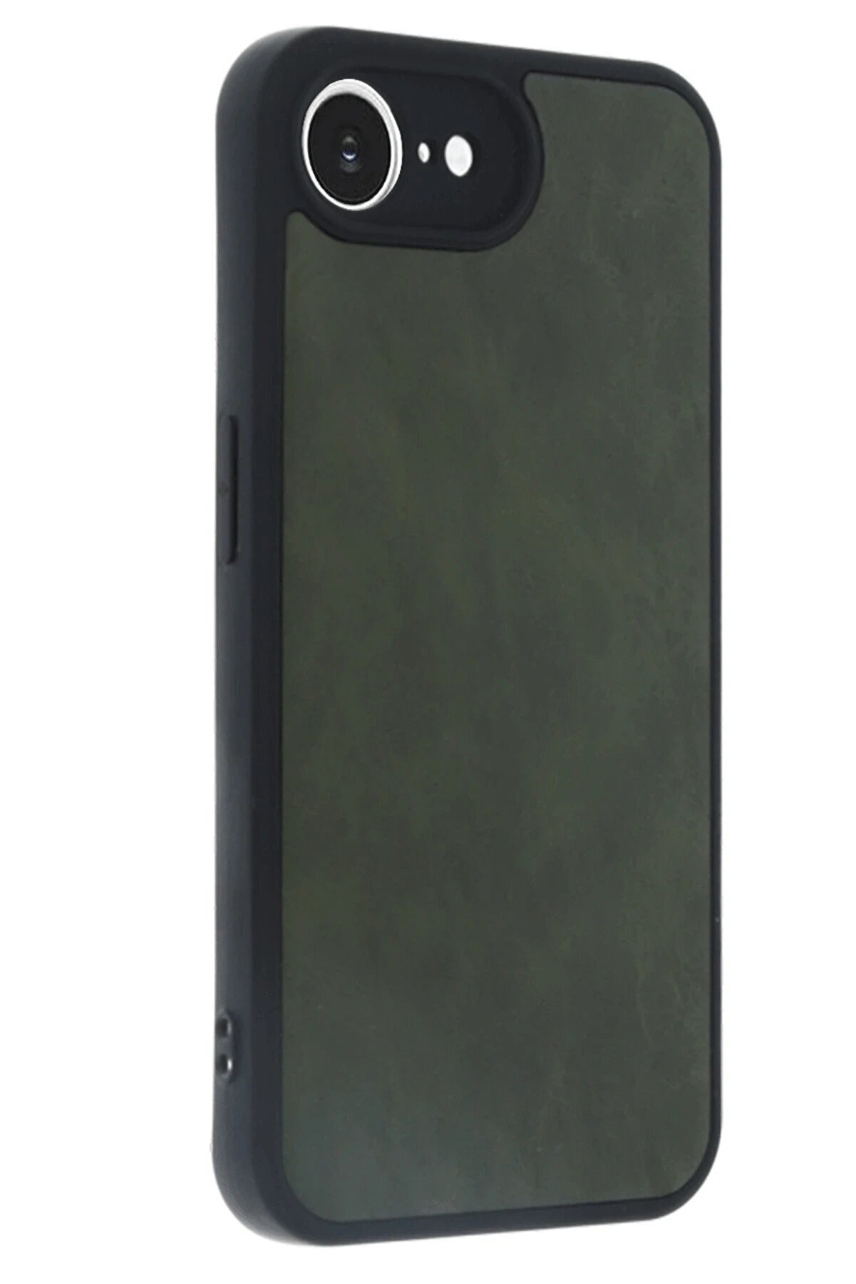 İphone 16E Kılıf Aras Deri̇ Kapak - Koyu Yeşi̇l - Dropx4960-7729