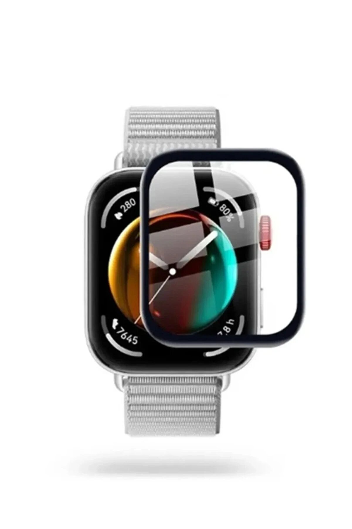 CepteToptan Fit 3 Polymer Nano Ekran Koruyucu - Şeffaf - DROPX5796-7933