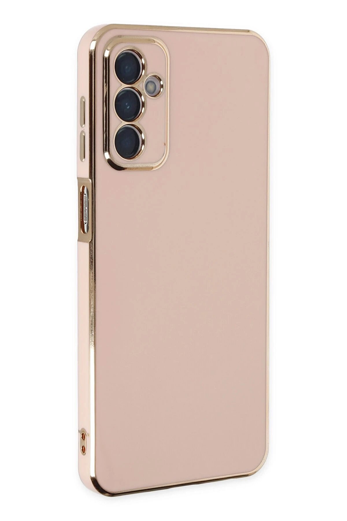 Samsung Galaxy M23 Kılıf Volet Si̇li̇kon - Pembe - Dropx1149-9781