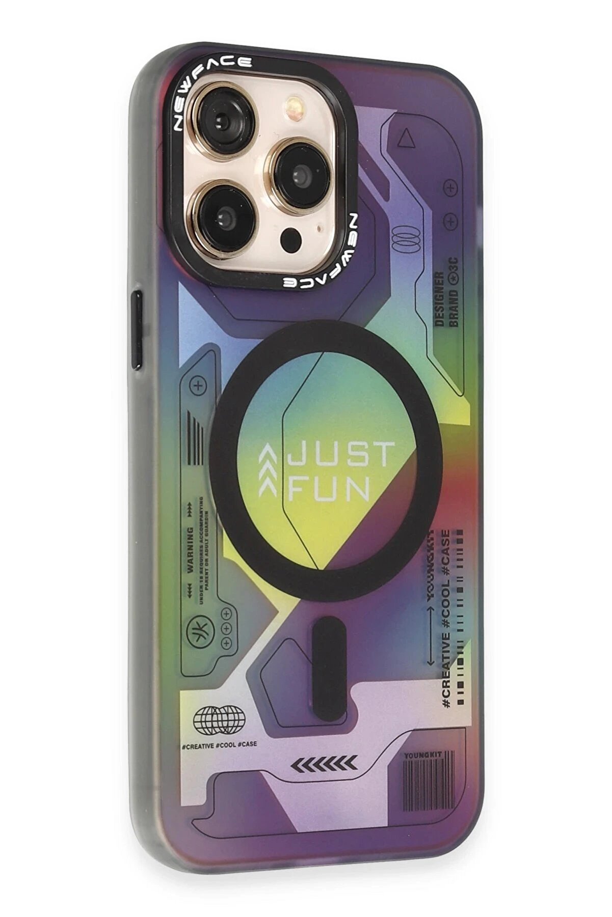 CepteToptan iPhone 13 Pro Max Kılıf Venüs Magneticsafe Desenli Kapak - Venüs - 2 - DROPX6173-5880