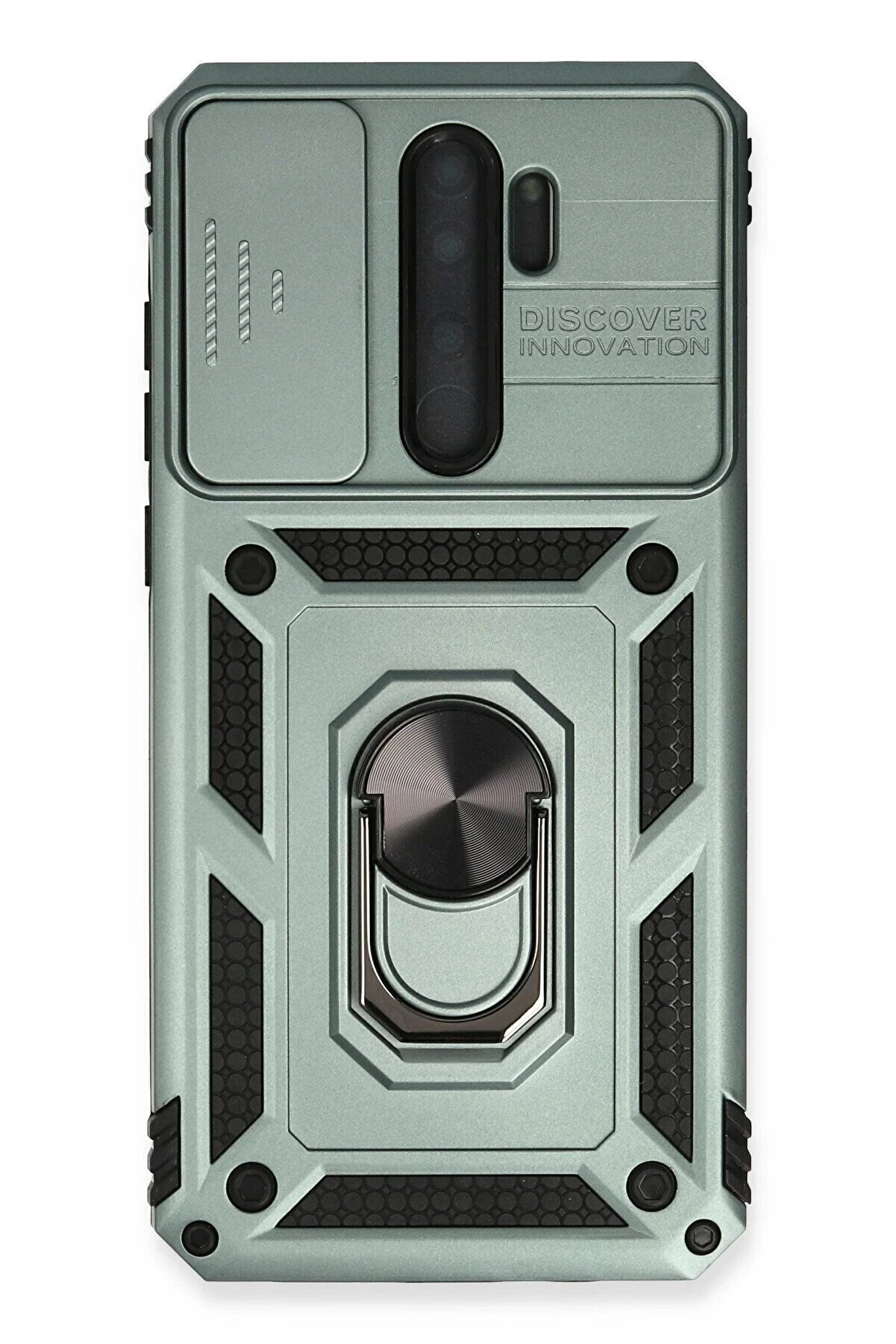 CepteToptan Xiaomi Redmi Note 8 Pro Kılıf Pars Lens Y&uuml;z&uuml;kl&uuml; Silikon - Yeşil - DROPX1816-1699