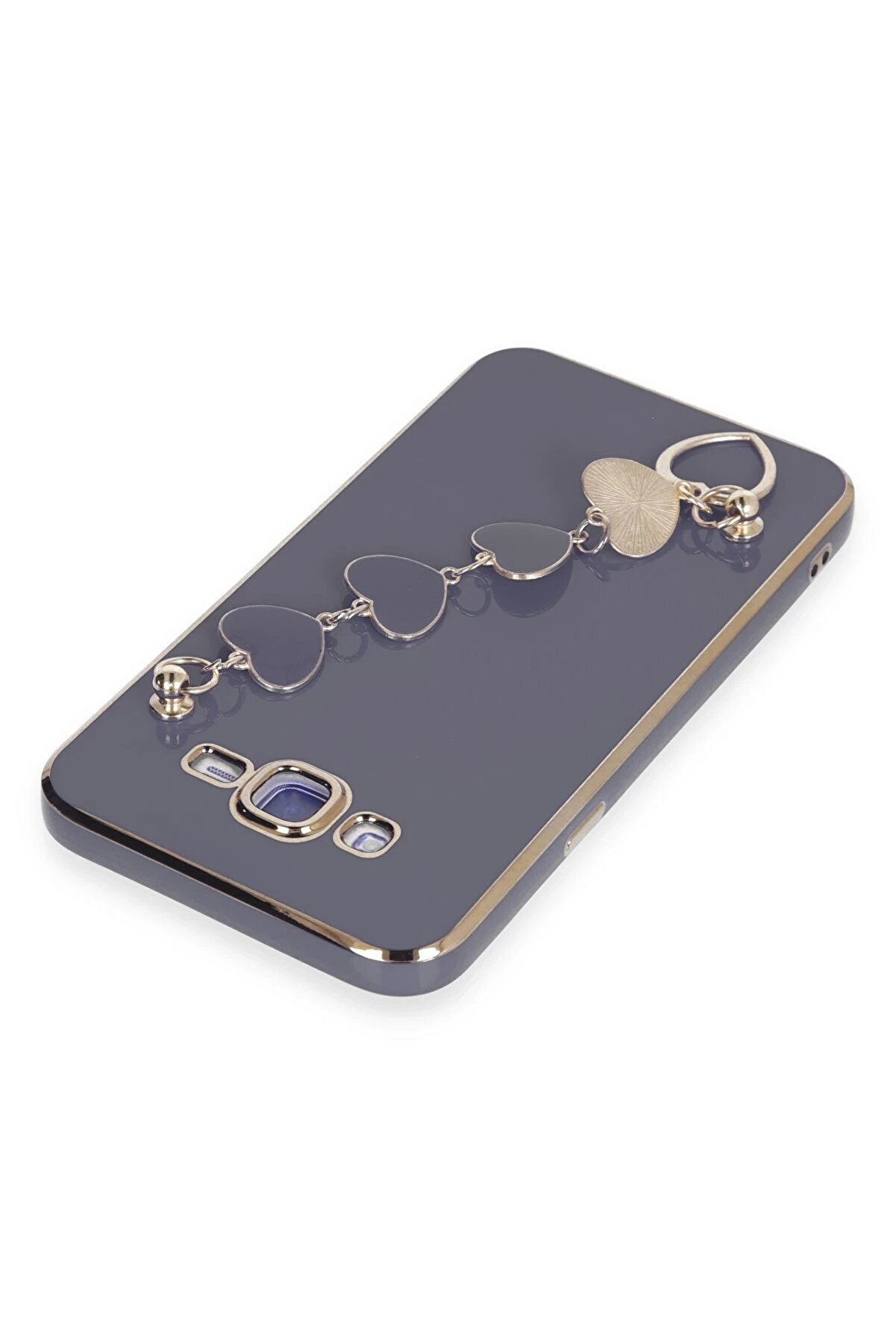 Samsung Galaxy J7 Kılıf Esi̇la Si̇li̇kon - Gri̇ - Dropx5983-6483