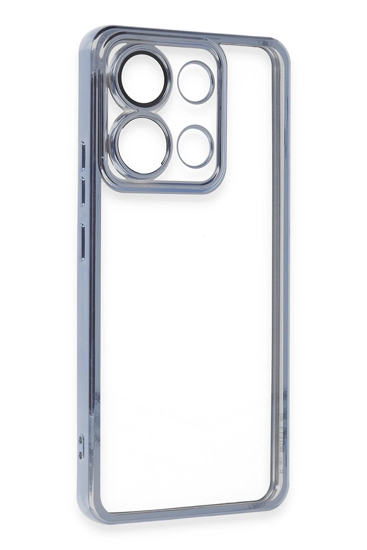 Xi̇aomi̇ Poco X6 Kılıf Lensli̇ Si̇li̇kon - Açık Mavi̇ - Dropx9599-6508