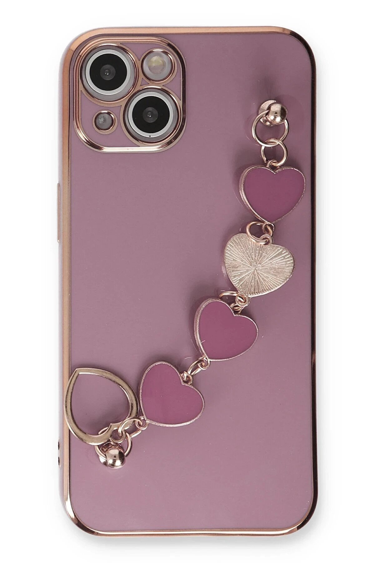 İphone 14 Plus Kılıf Esi̇la Si̇li̇kon - Mor - Dropx9127-3013