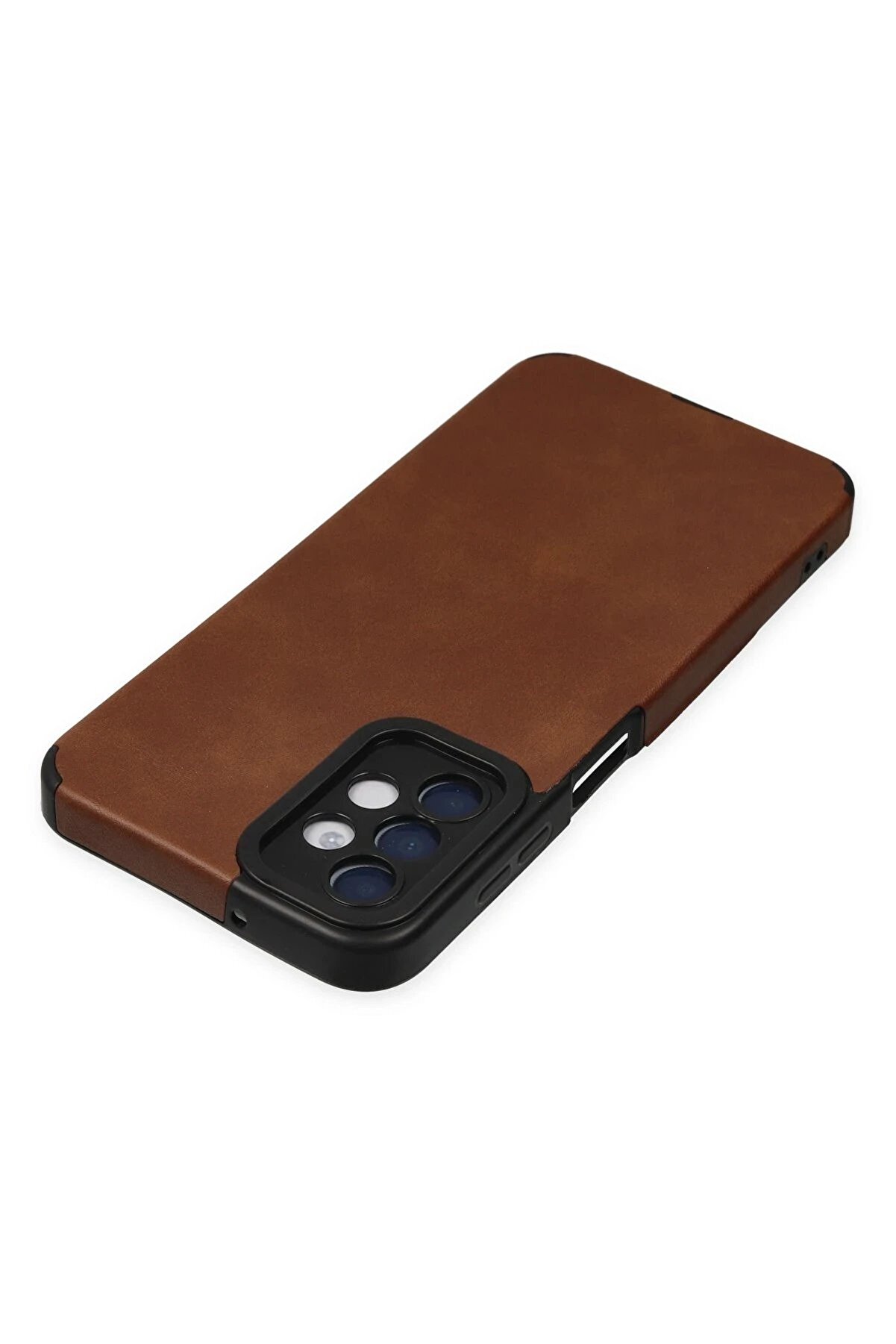 Samsung Galaxy A04S Kılıf Loop Deri̇ Si̇li̇kon - Kahverengi̇ - Dropx5014-2967