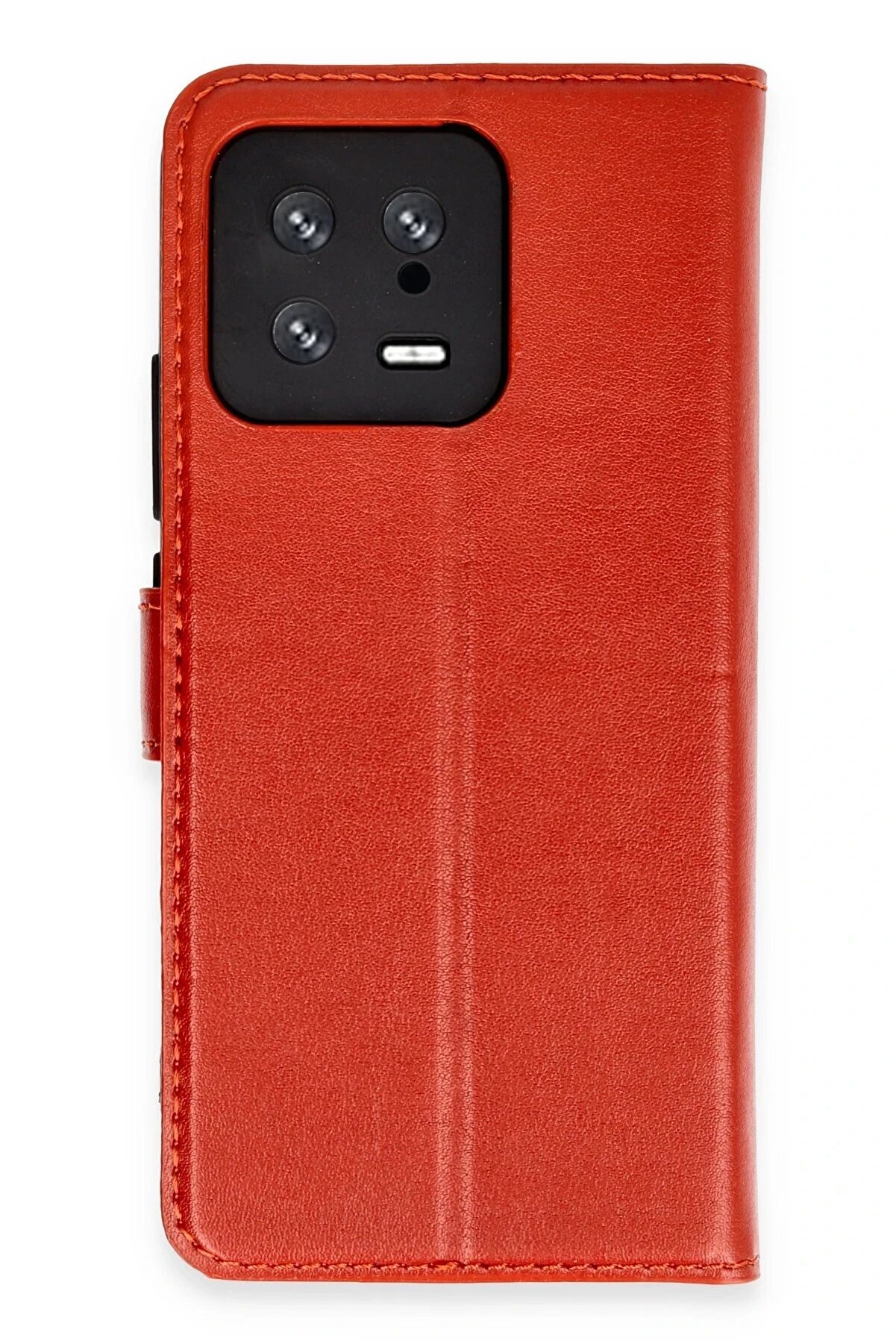 Xi̇aomi̇ Mi̇ 13 Trend S Plus Kapaklı Kılıf - Kırmızı - Dropx4643-5919