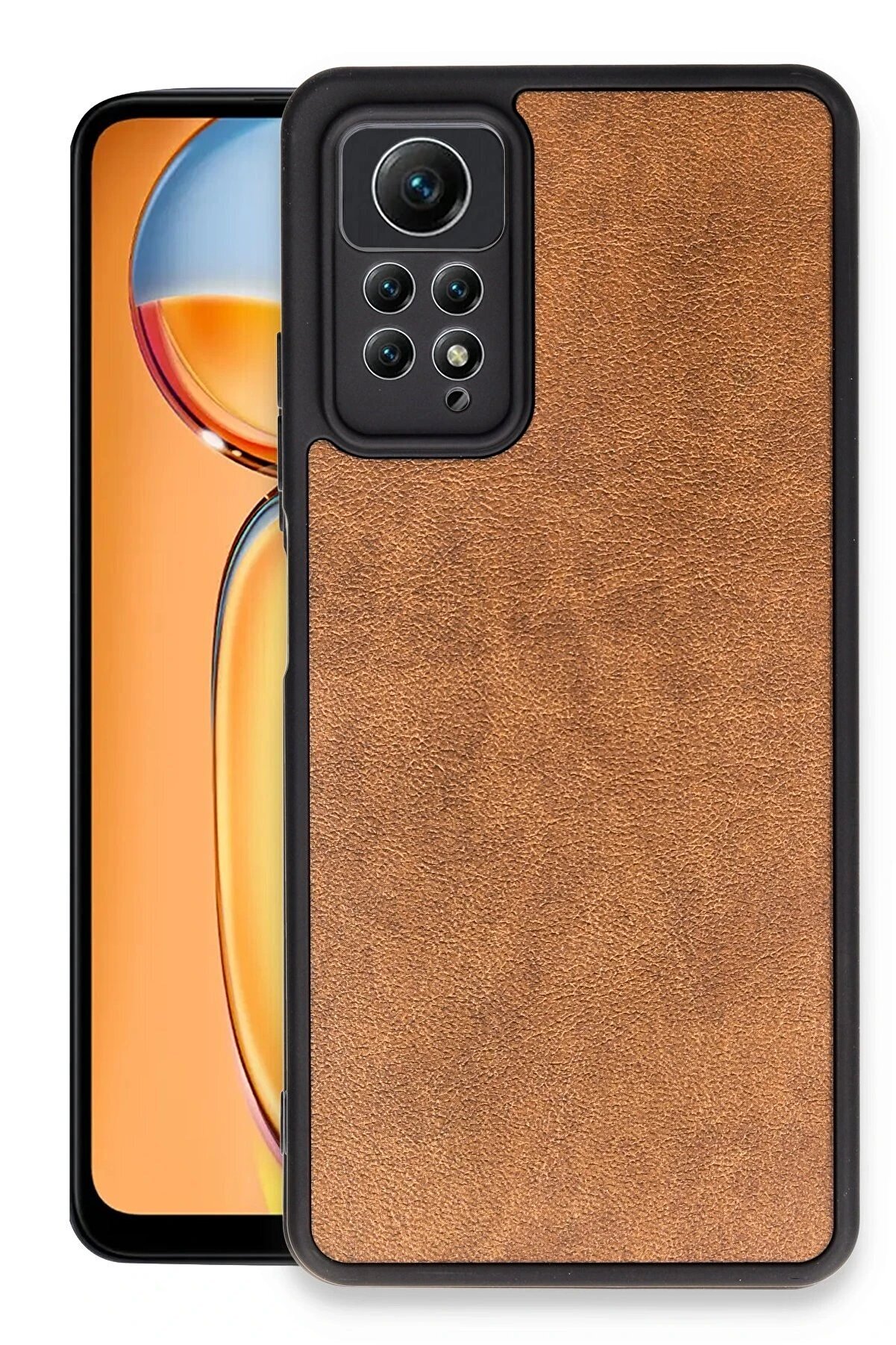 CepteToptan Xiaomi Redmi Note 12 Pro 4G Kılıf Aras Deri Kapak - Taba - DROPX8432-5787