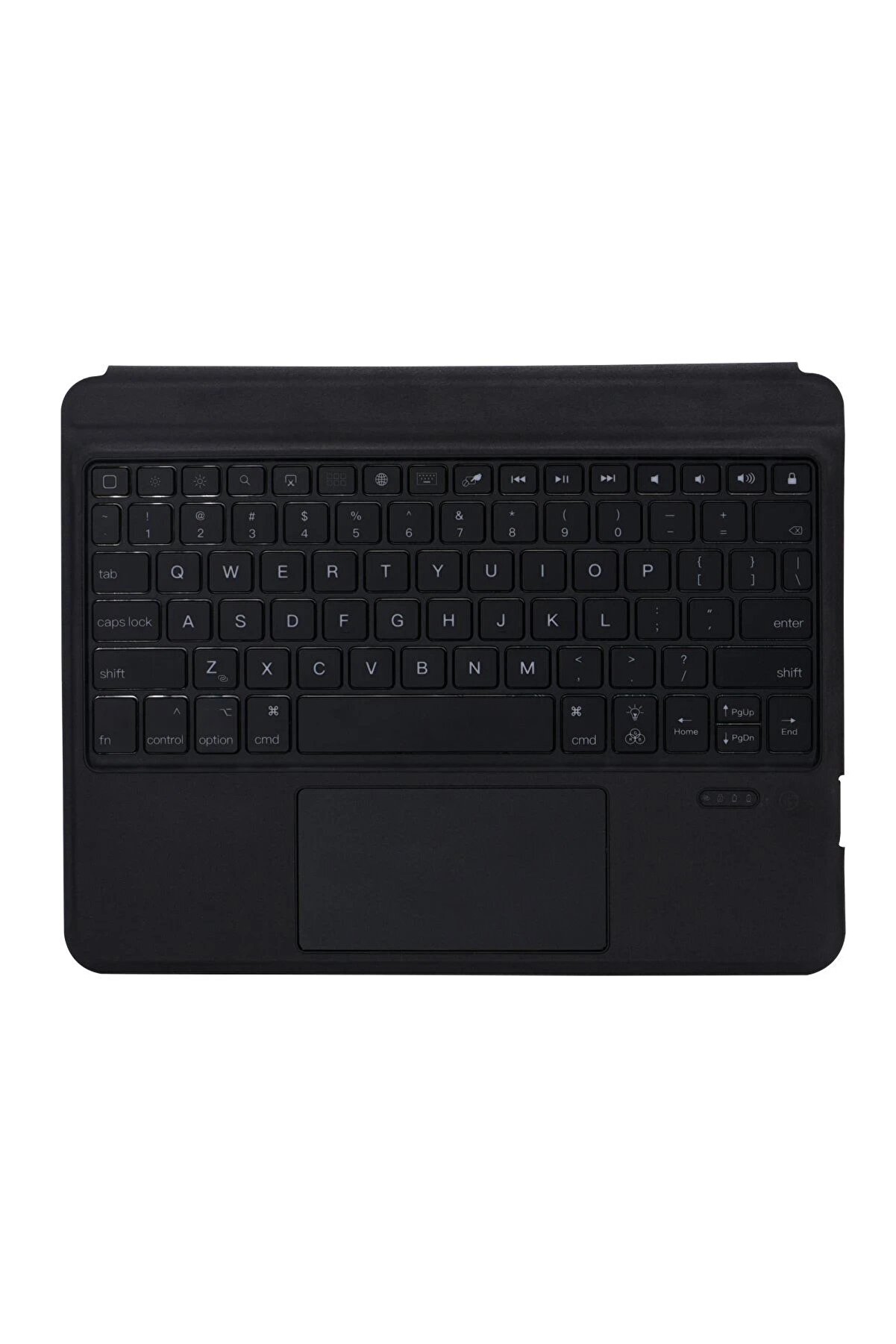 T5206D İpad 10.2 (7.Nesi̇l) Kılıf İnter Ledli̇ Klavyeli̇ Tablet Kılıfı - Si̇ya - Dropx5065-5158