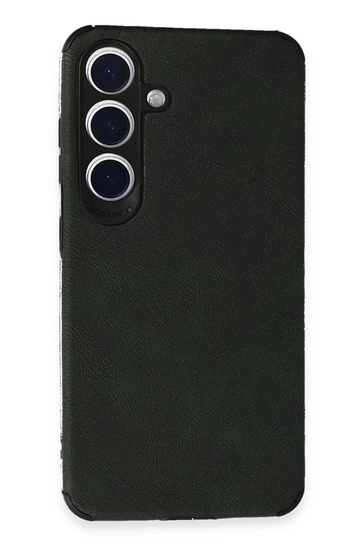 CepteToptan Samsung Galaxy S24 Kılıf Loop Deri Silikon - Yeşil - DROPX8241-1242