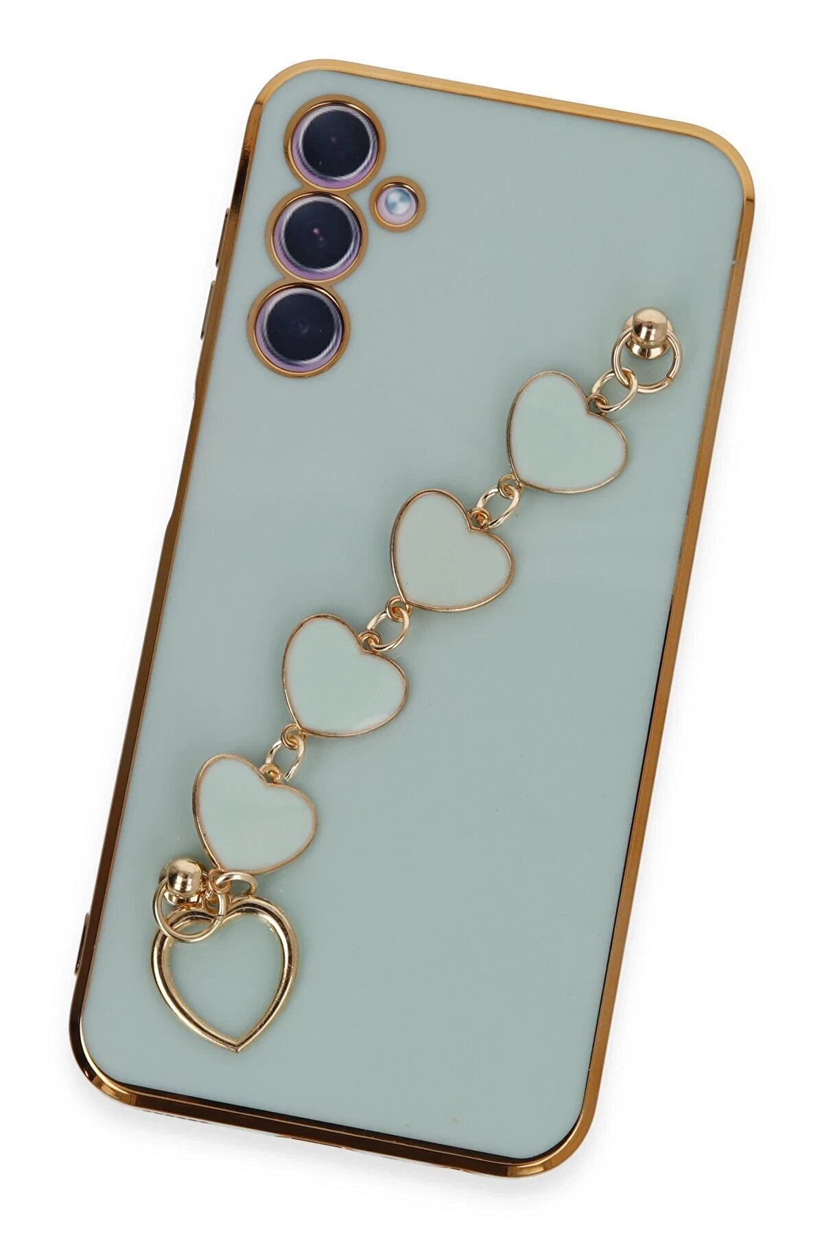 Samsung Galaxy A24 4G Kılıf Esi̇la Si̇li̇kon - Su Yeşi̇li̇ - Dropx3221-8974