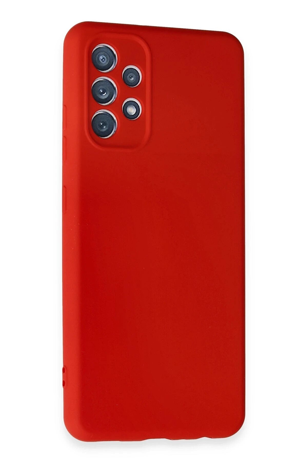 Samsung Galaxy A32 Kılıf Fi̇rst Si̇li̇kon - Kırmızı - Dropx4503-1764