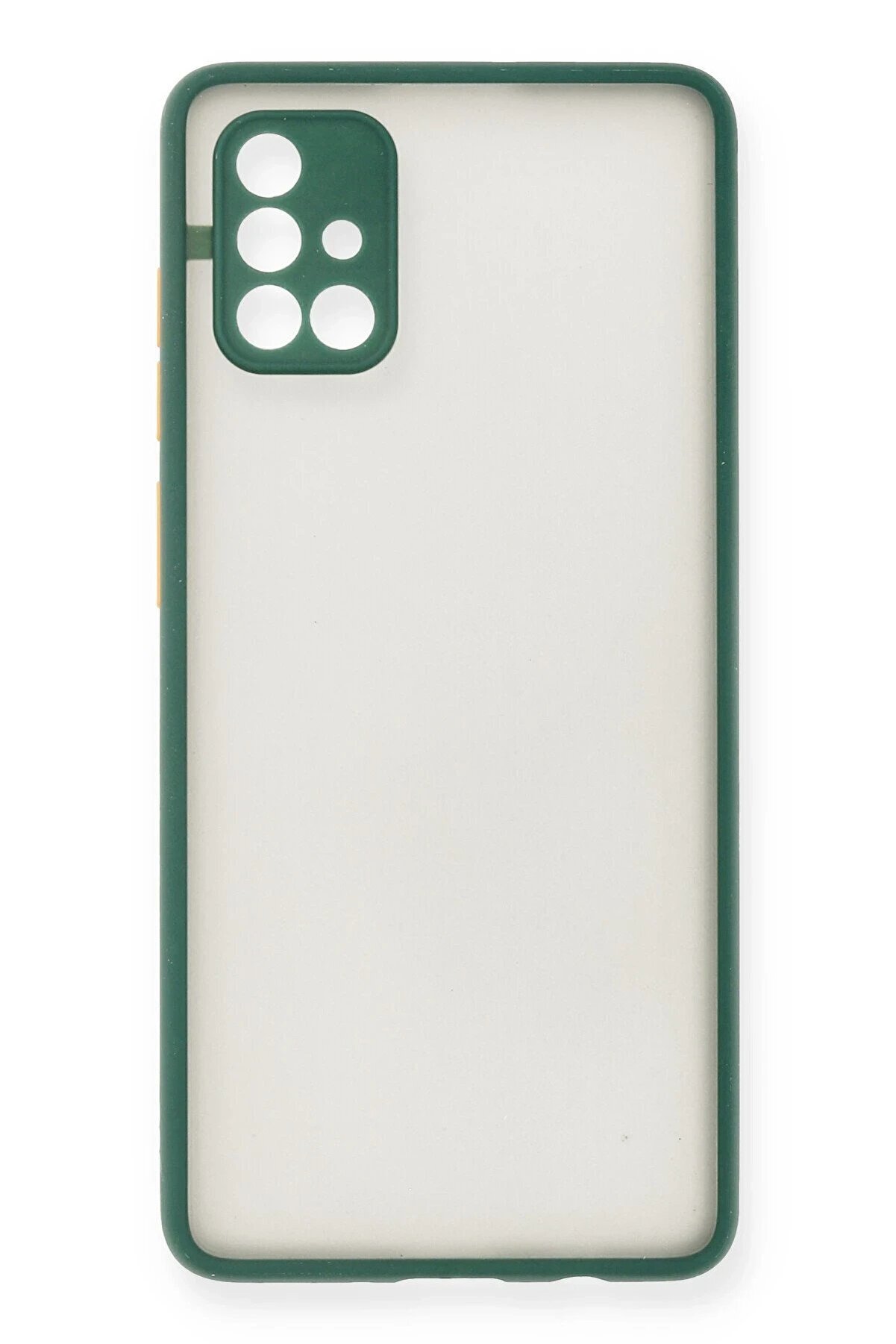 Samsung Galaxy A71 Kılıf Montreal Si̇li̇kon Kapak - Yeşi̇l - Dropx6272-3146