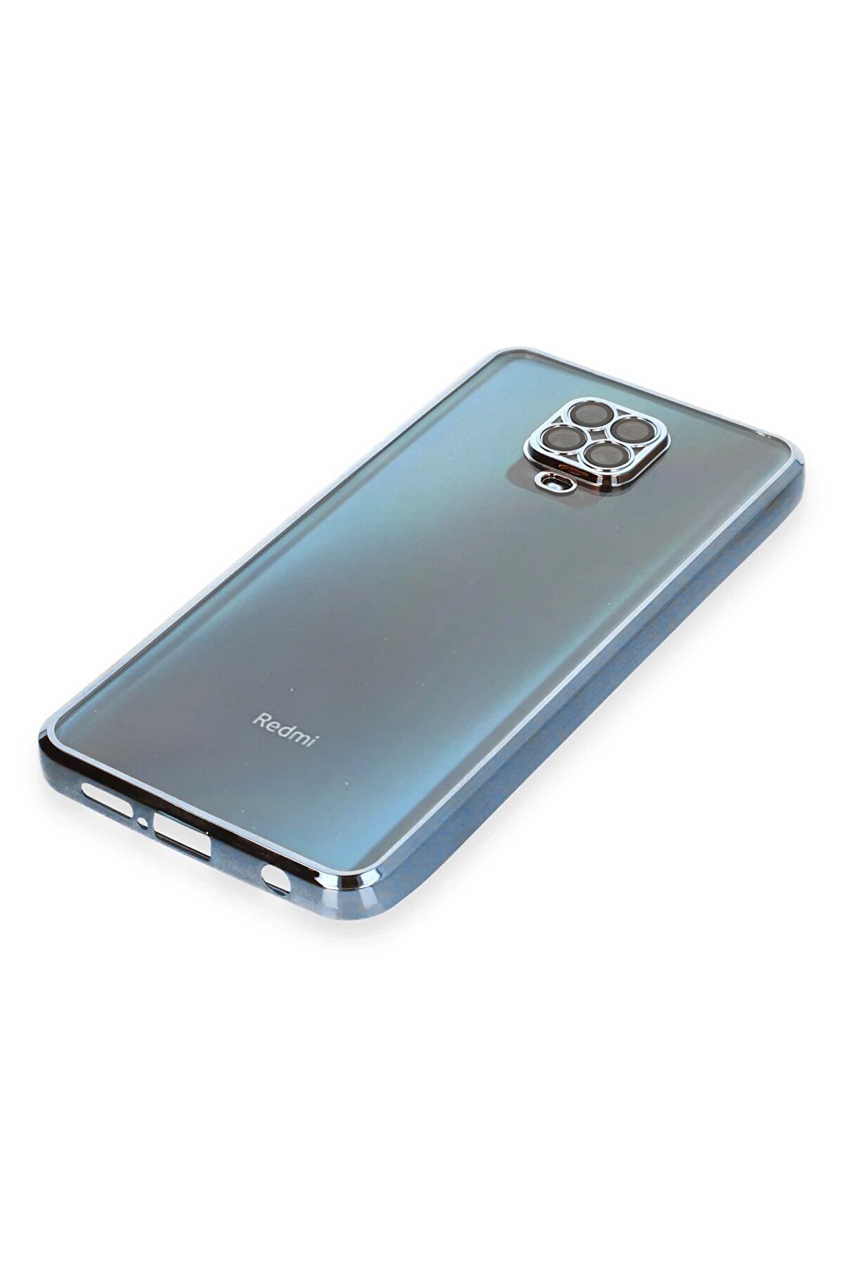 Xi̇aomi̇ Redmi̇ Note 9 Pro Kılıf Lensli̇ Si̇li̇kon - A&ccedil;ık Mavi̇ - Dropx3526-8516