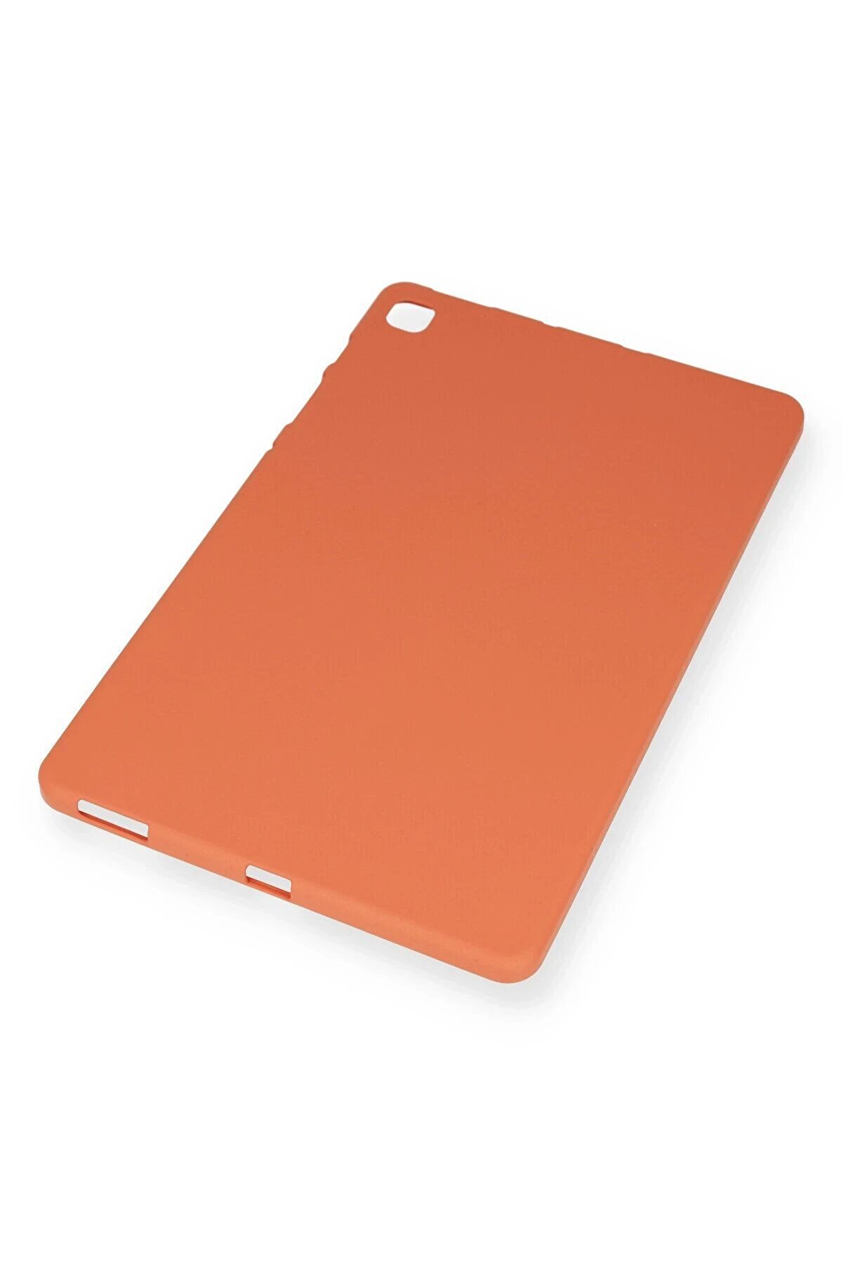 Samsung Galaxy P610 Tab S6 Li̇te 10.4 Kılıf Evo Tablet Si̇li̇kon - Turuncu - Dropx3815-6528