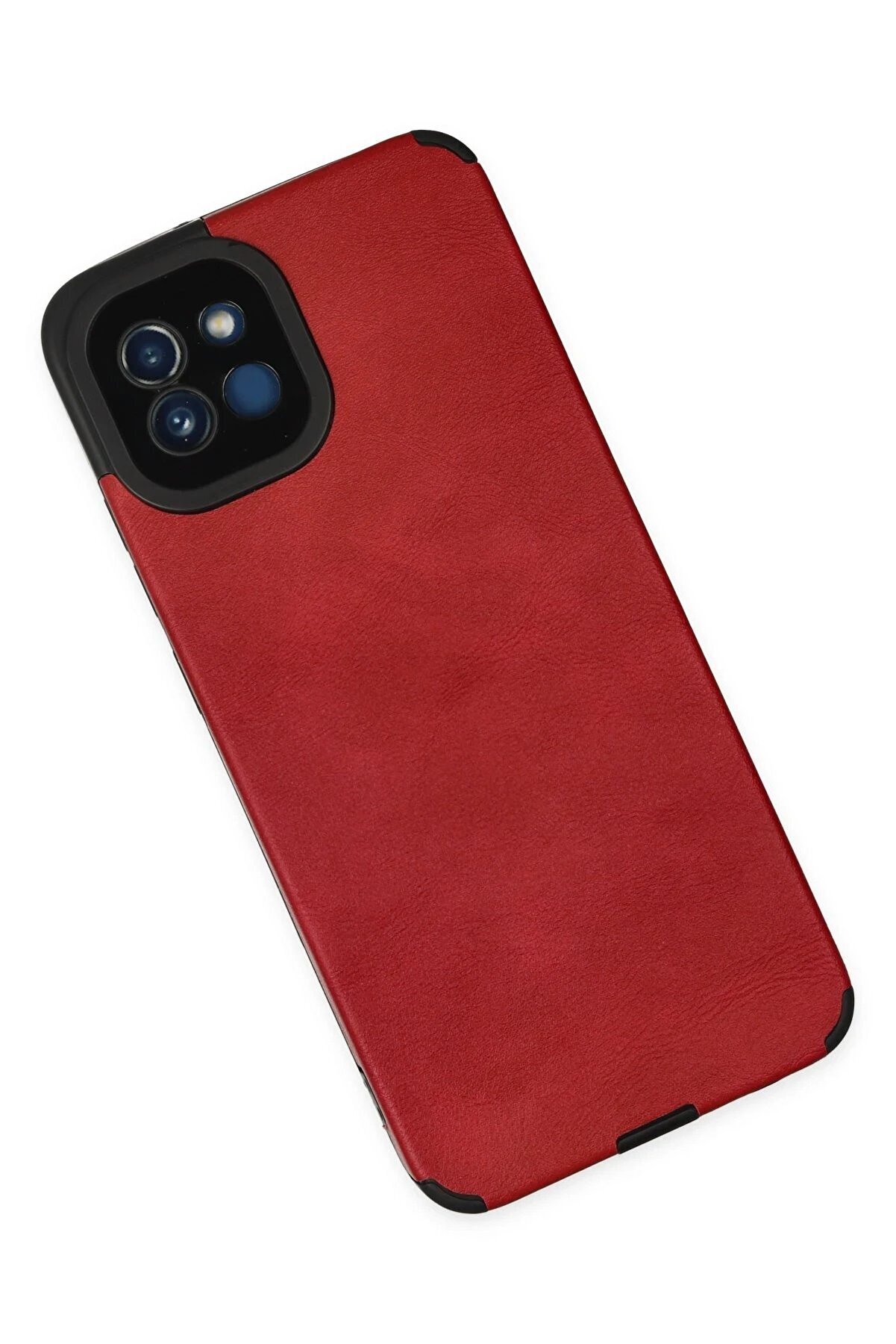 Samsung Galaxy A03 Kılıf Loop Deri̇ Si̇li̇kon - Kırmızı - Dropx1014-2466