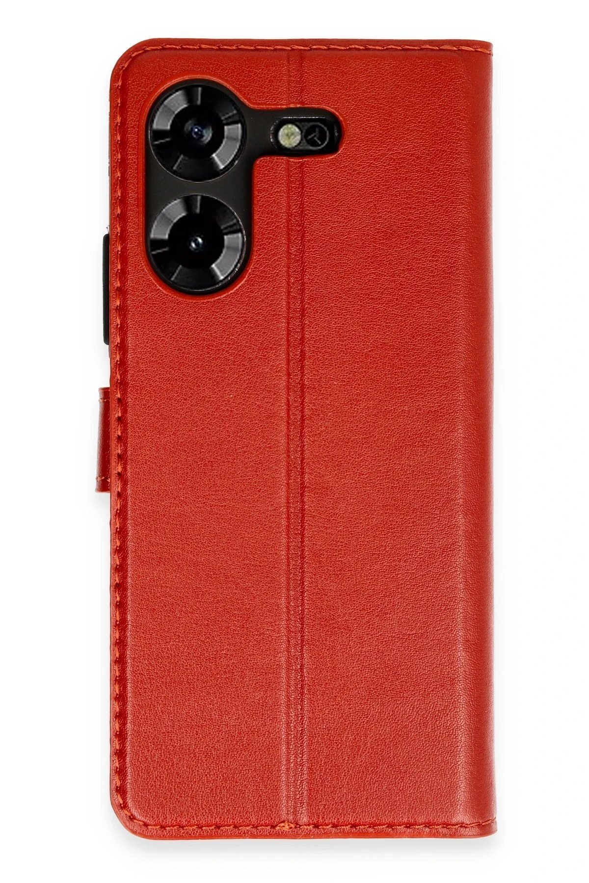 Tecno Pova 5 Kılıf Trend S Plus Kapaklı Kılıf - Kırmızı - Dropx2113-1195