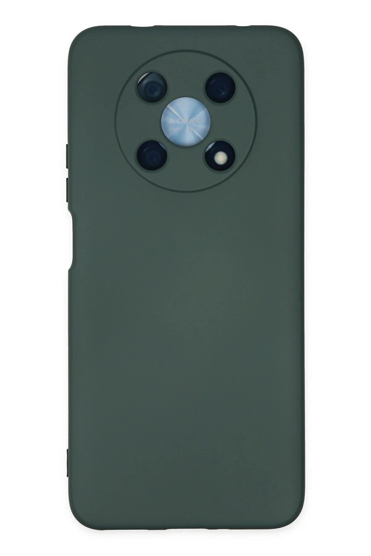 CepteToptan Huawei Nova Y90 Kılıf Nano içi Kadife Silikon - Koyu Yeşil - DROPX7608-3659