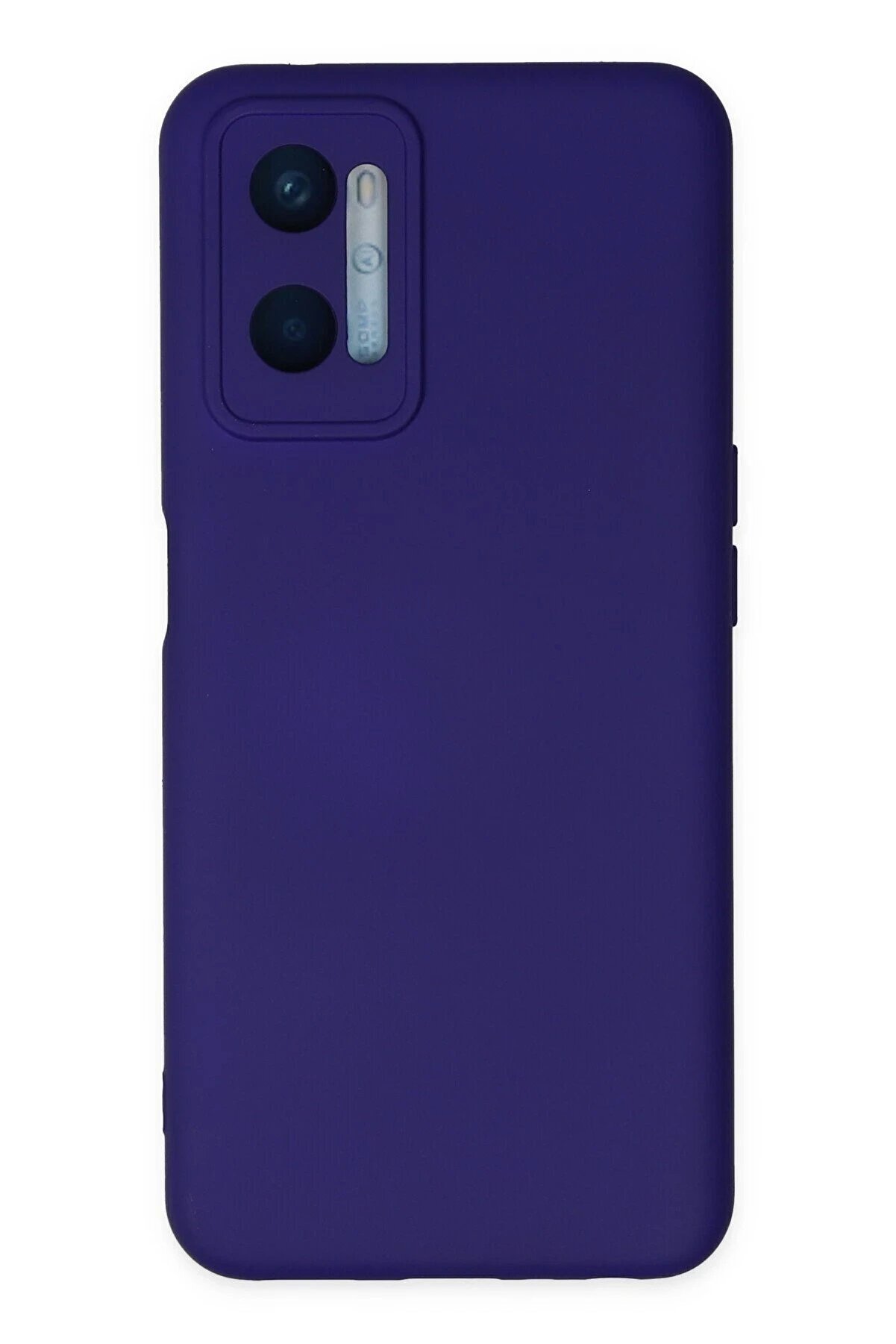 CepteToptan Oppo A96 Kılıf Nano içi Kadife Silikon - Mor - DROPX2862-5744