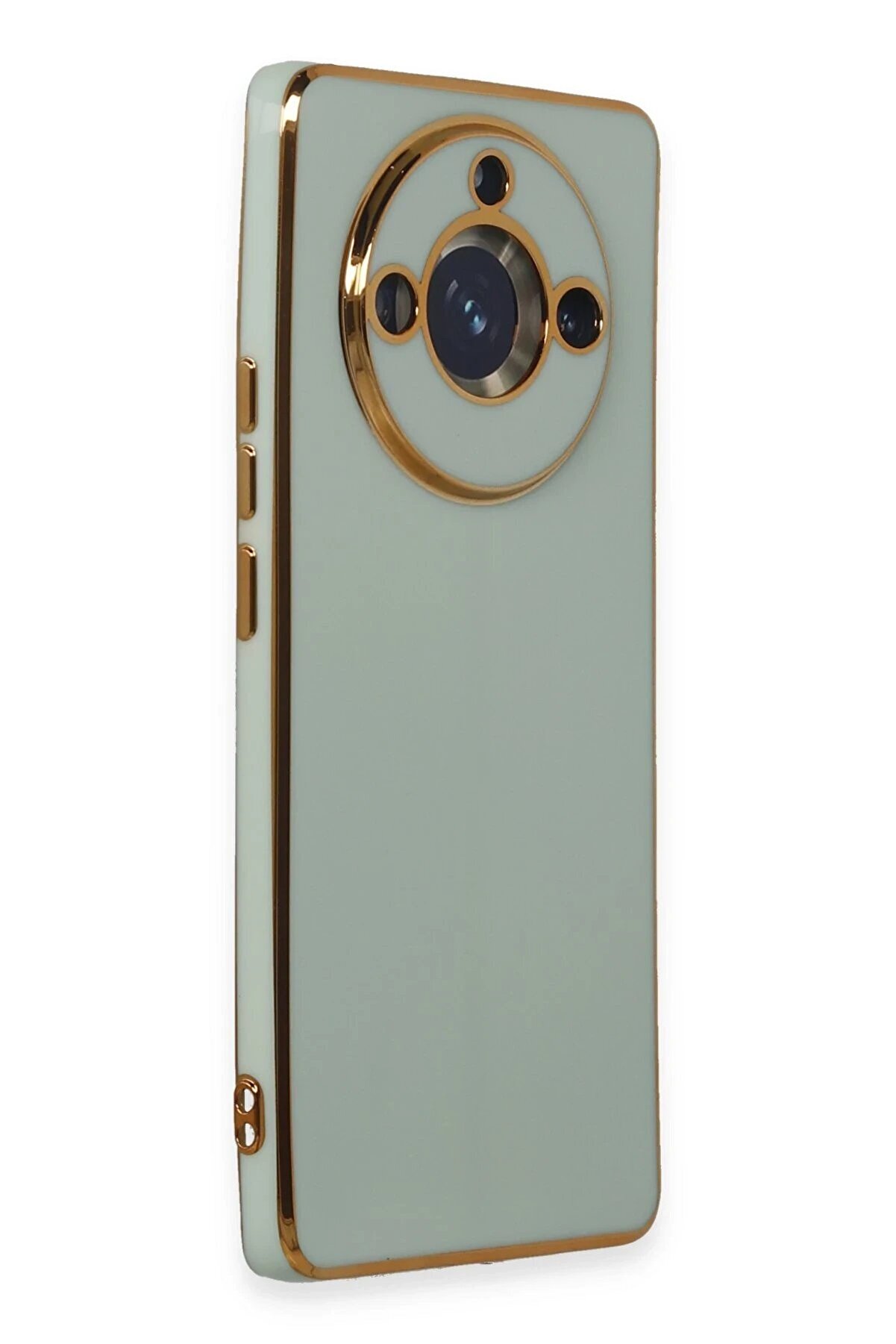 Realme 11 Pro Kılıf Volet Si̇li̇kon - Açık Yeşi̇l - Dropx2650-5757