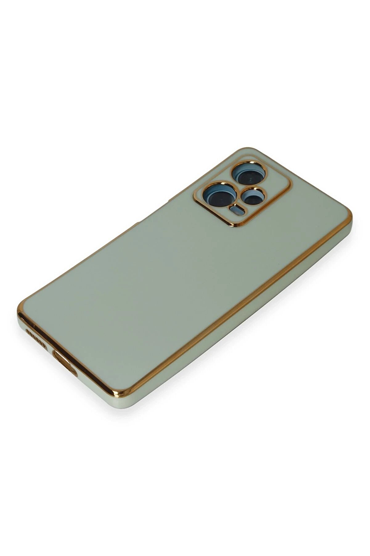 Xi̇aomi̇ Redmi̇ Note 12 Pro Plus Kılıf Volet Si̇li̇kon - Açık Yeşi̇l - Dropx3775-2984