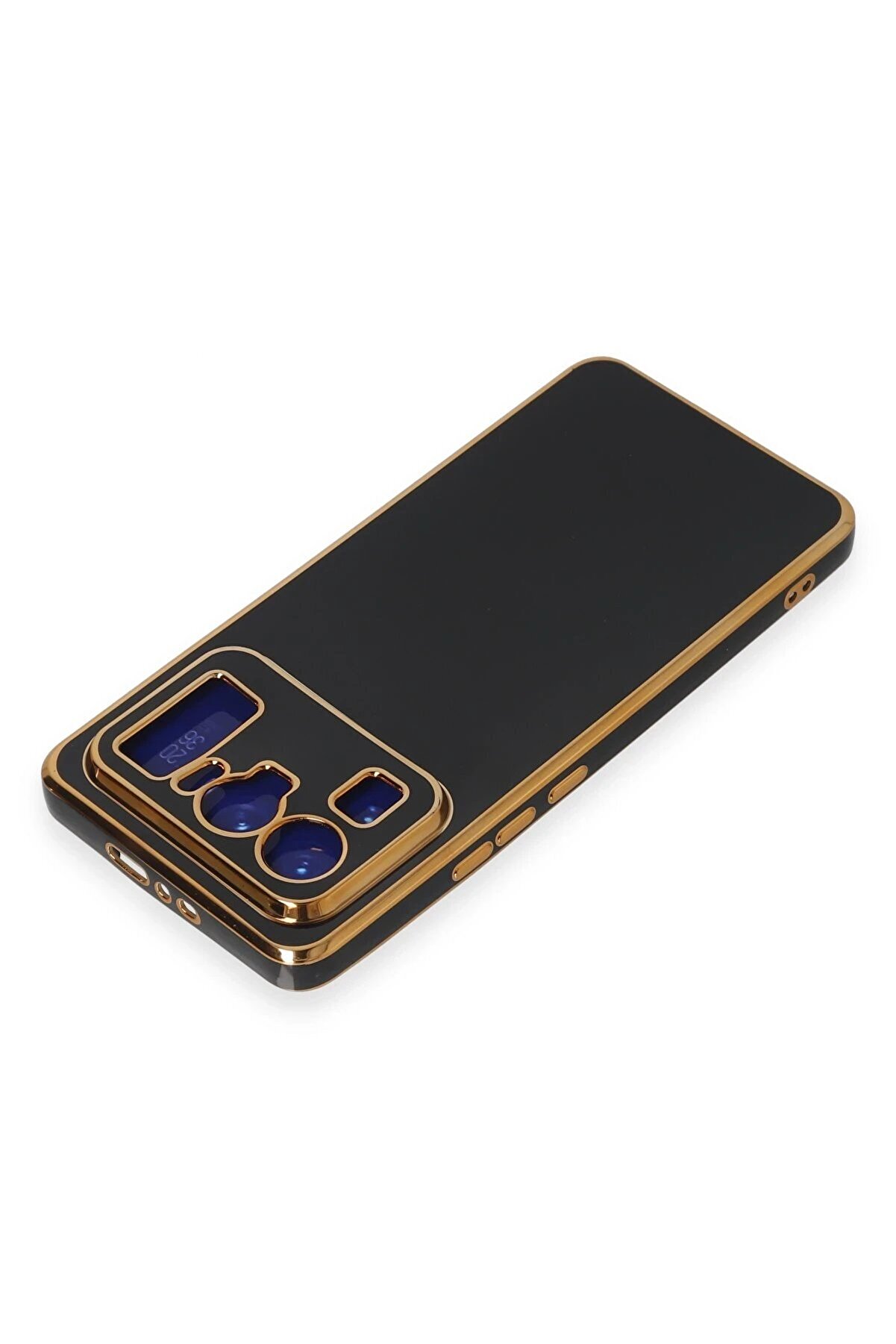 CepteToptan Xiaomi Mi 11 Ultra Kılıf Volet Silikon - Siyah - DROPX3887-3911