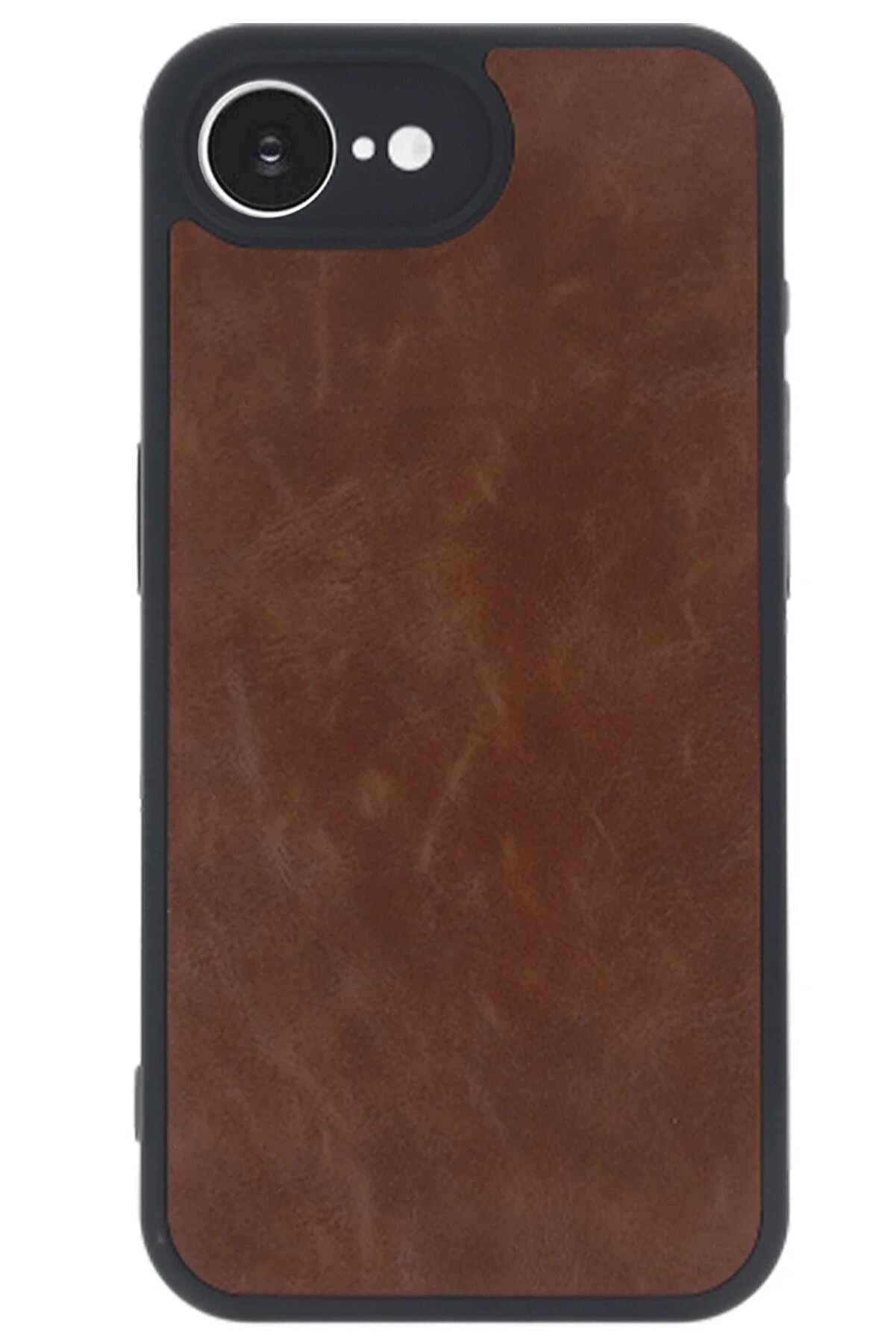 CepteToptan iPhone 16E Kılıf Aras Deri Kapak - Taba - DROPX7876-8013