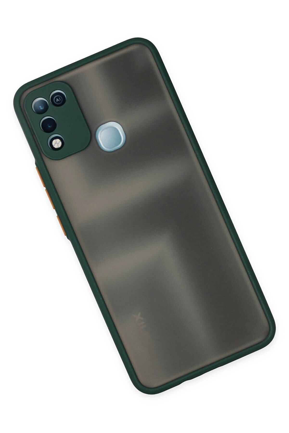 İnfi̇ni̇x Hot 10 Play Kılıf Montreal Si̇li̇kon Kapak - Yeşi̇l - Dropx5715-2141