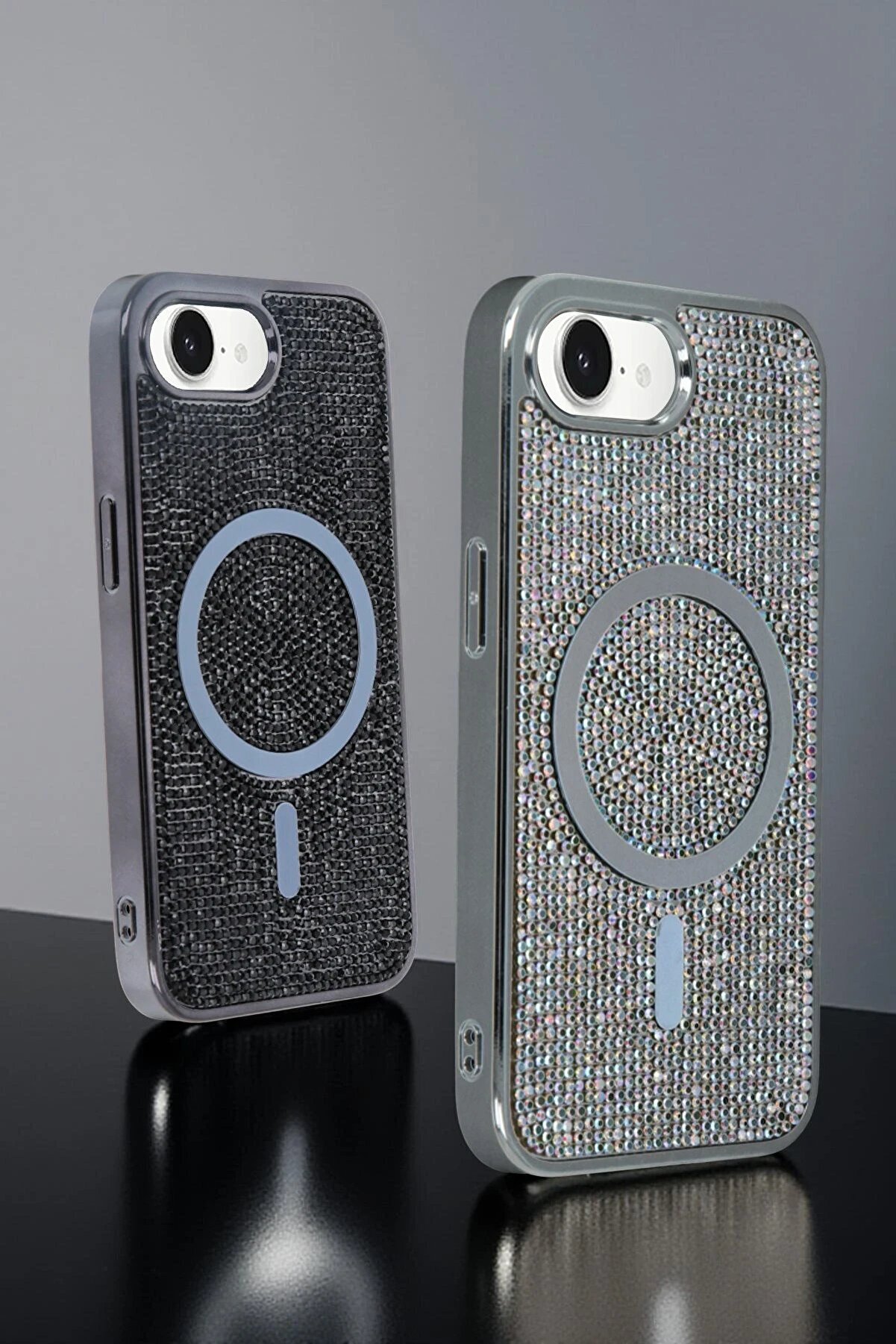 CepteToptan Apple iPhone 16E Helen Magsafe Kapak - Gold - DROPX1523-9478