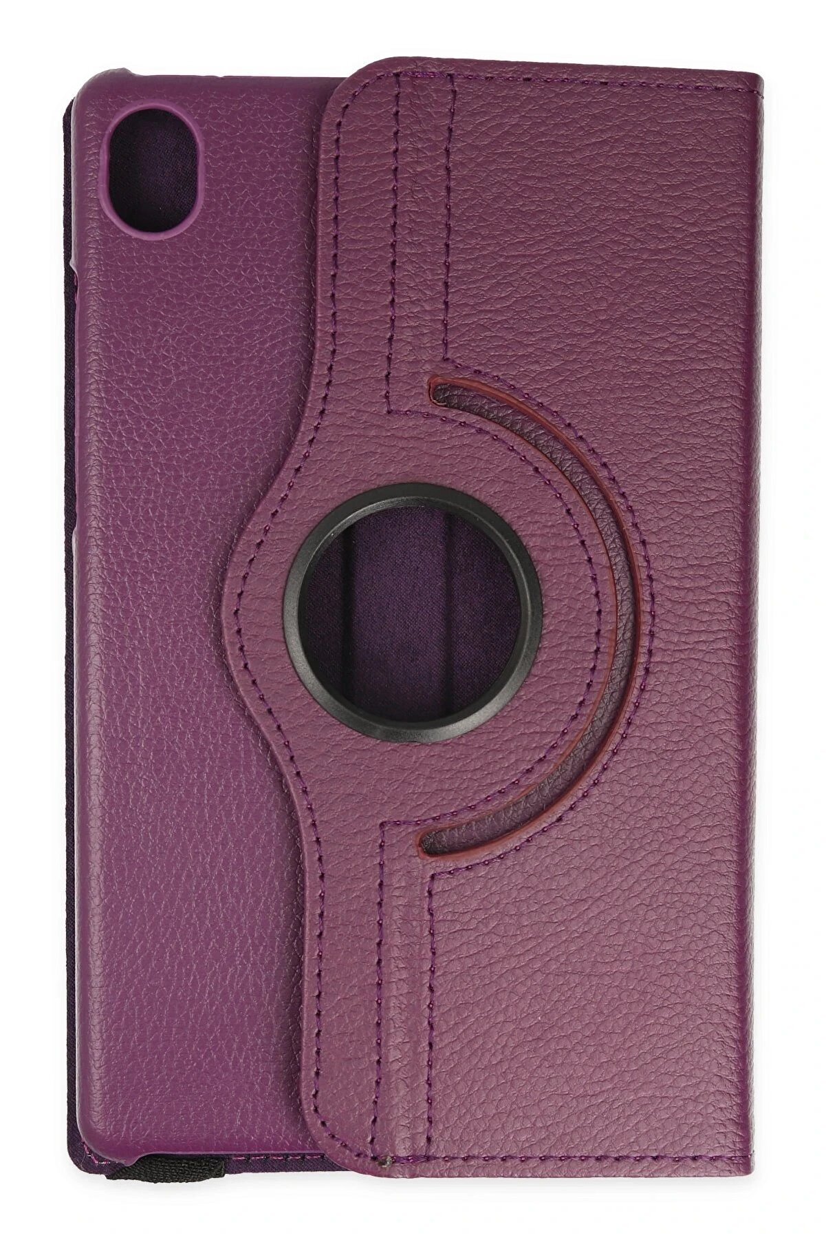 Tab M8 Kılıf 360 Tablet Deri̇ Kılıf - Mürdüm - Dropx3703-3195