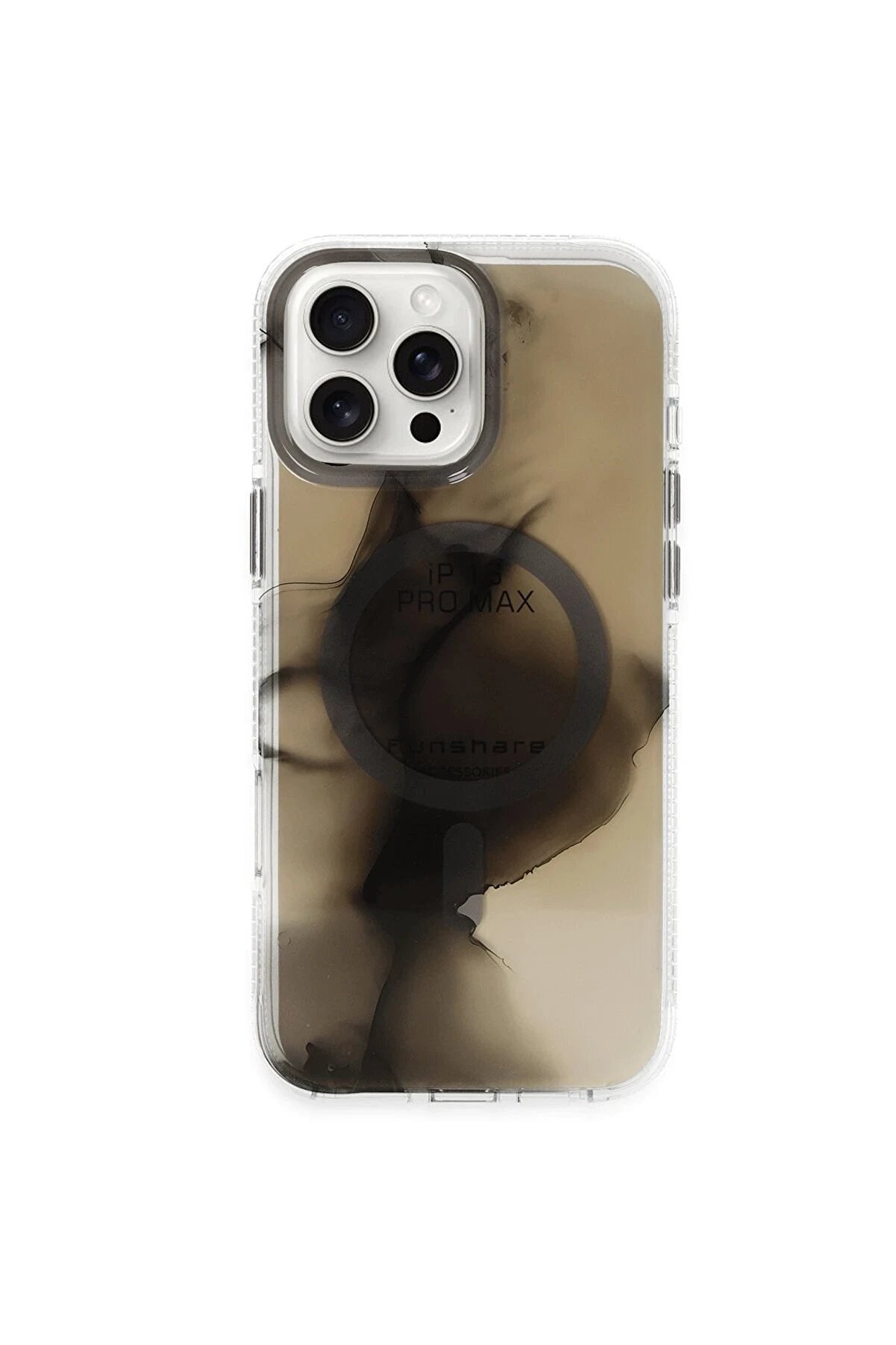 CepteToptan iPhone 16 Pro Phantom Magsafe Kapak - Siyah - DROPX5413-1866