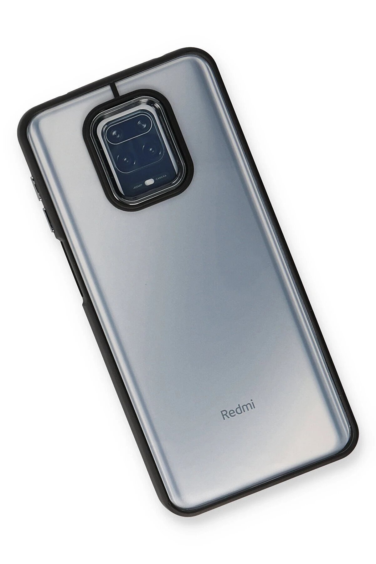 Xi̇aomi̇ Redmi̇ Note 9 Pro Kılıf Dora Kapak - Si̇yah - Dropx6835-5748