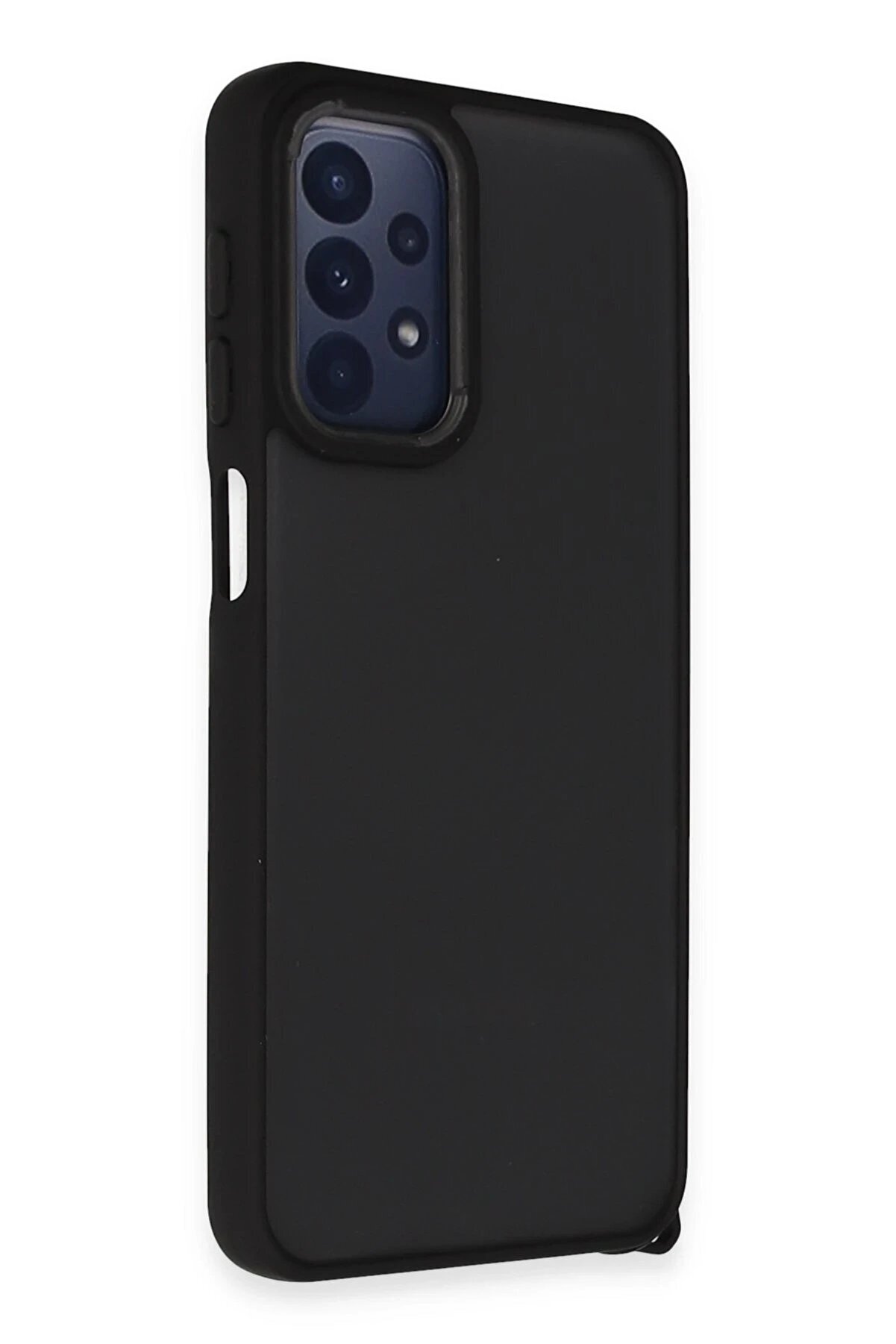 CepteToptan Samsung Galaxy A23 4G Kılıf Elegant Kapak - Siyah - DROPX8957-8992