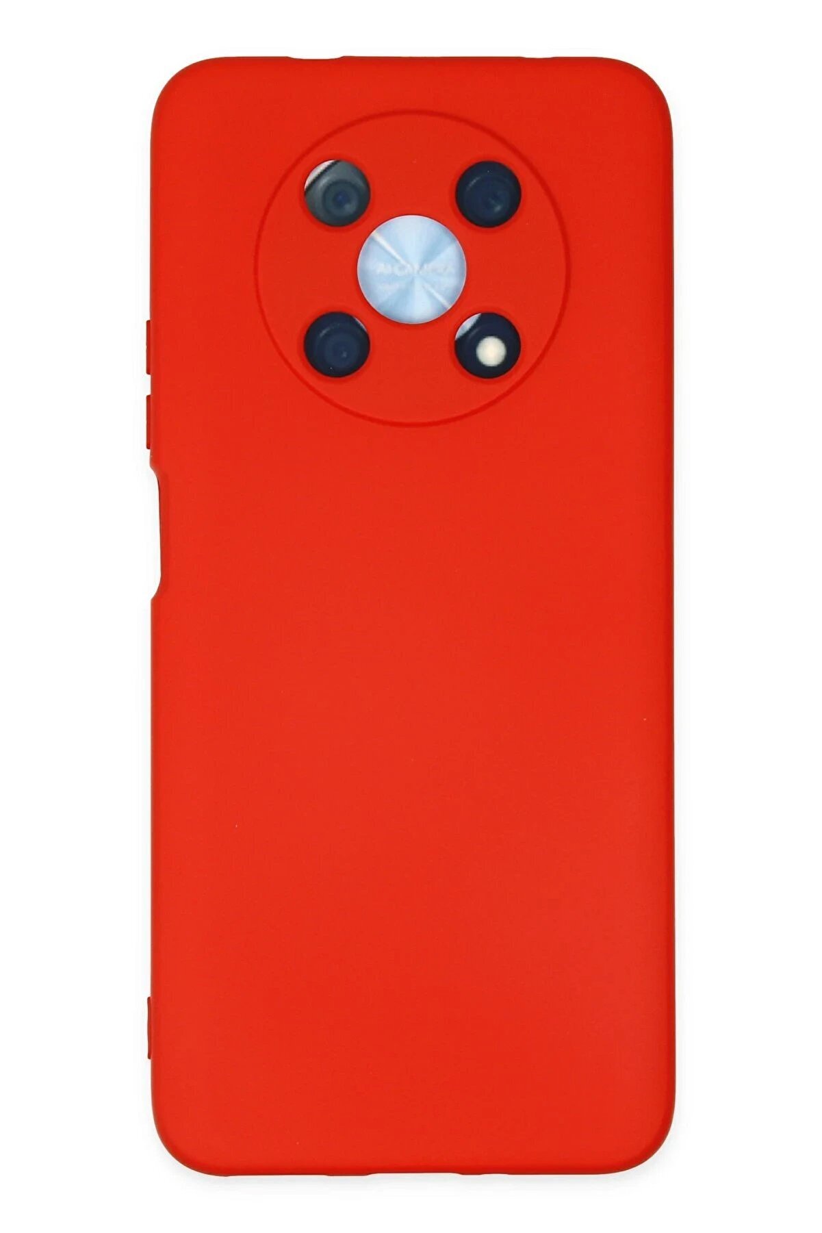 CepteToptan Huawei Nova Y90 Kılıf Nano içi Kadife Silikon - Kırmızı - DROPX6840-2562