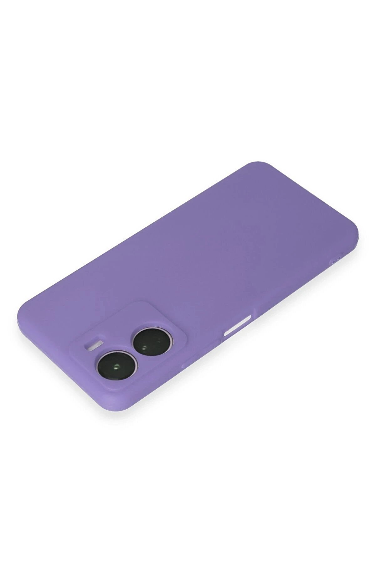 Vi̇vo Y16 Kılıf Fi̇rst Si̇li̇kon - Li̇la - Dropx1987-7535