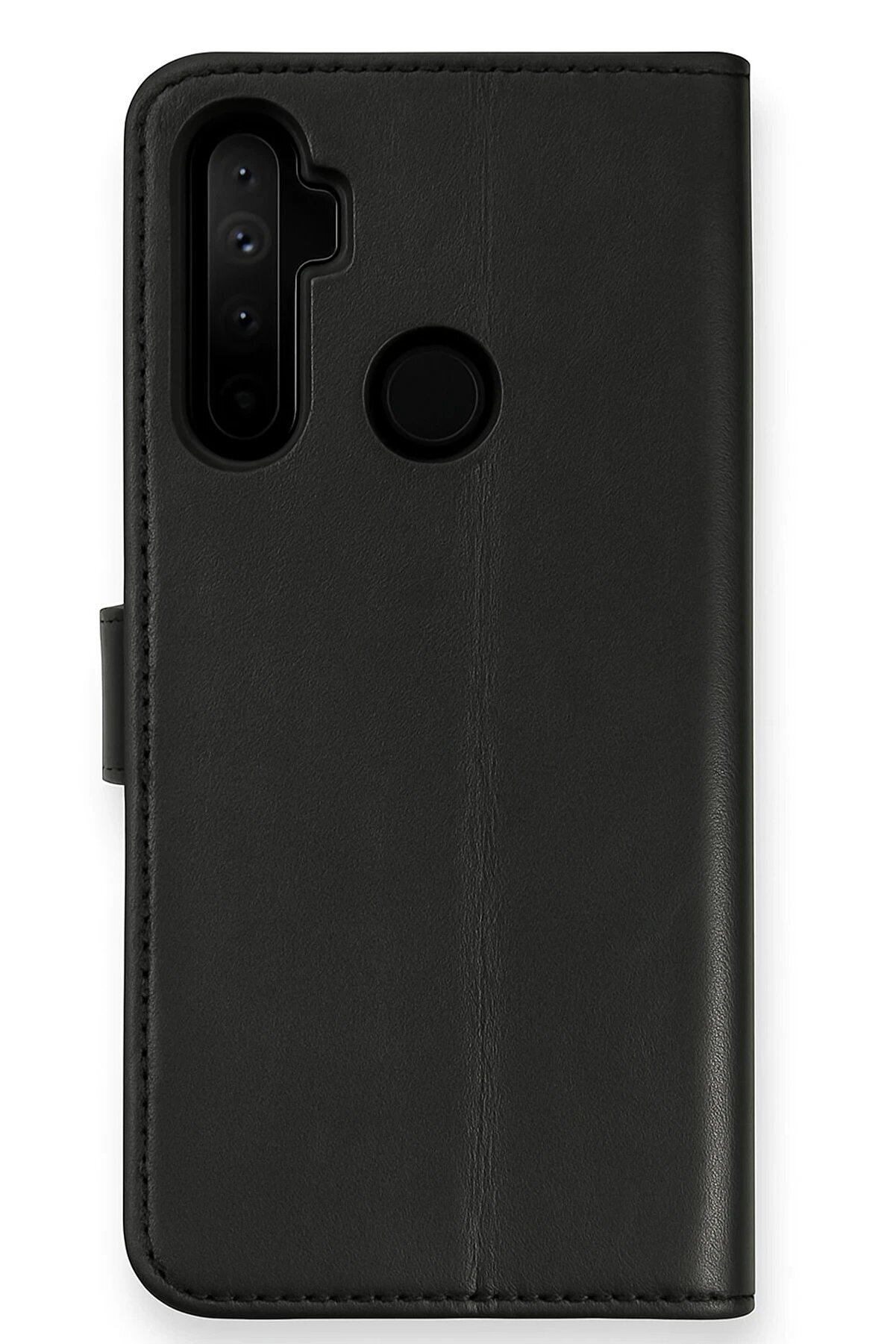 Realme 6İ Kılıf Trend S Plus Kapaklı Kılıf - Si̇yah - Dropx2254-6153