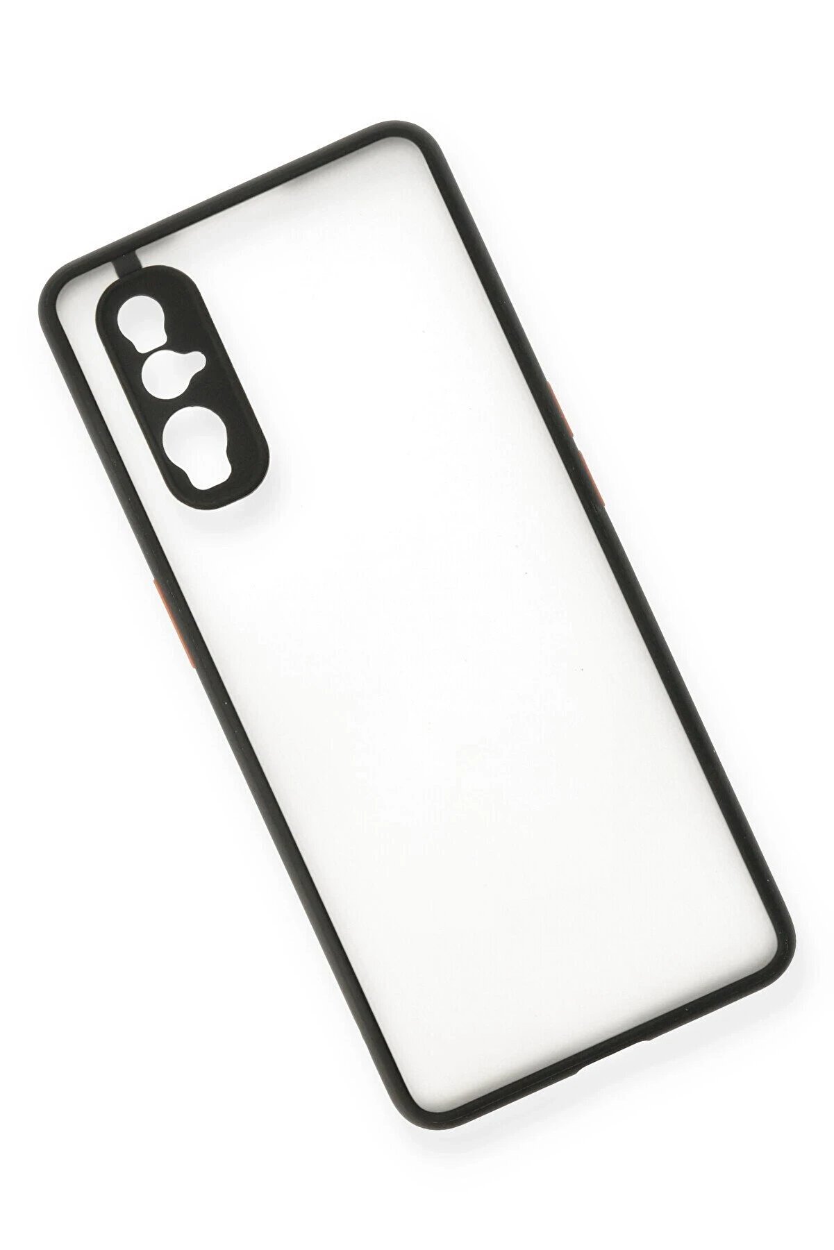 Oppo Fi̇nd X2 Kılıf Montreal Si̇li̇kon Kapak - Si̇yah - Dropx6835-6049