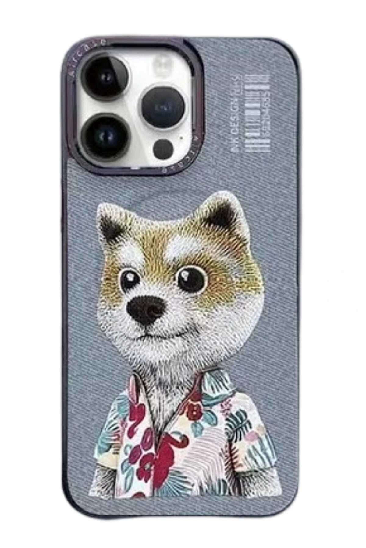 CepteToptan iPhone 13 Pro Max Fun Magsafe Kapak - Titan Gri - DROPX9908-8237