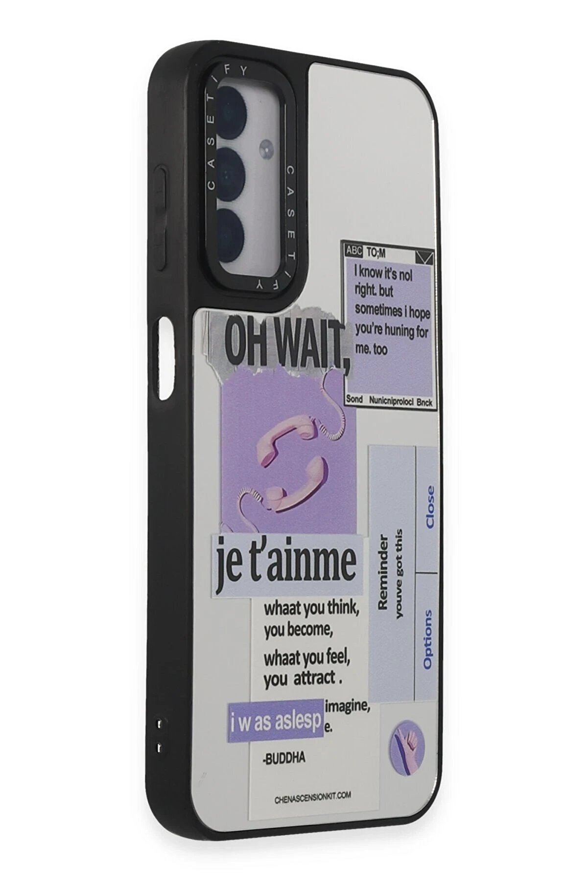 Samsung Galaxy M14 5G Kılıf Mi̇rror Desenli̇ Kapak - Mi̇rror - 4 - Dropx8029-6137