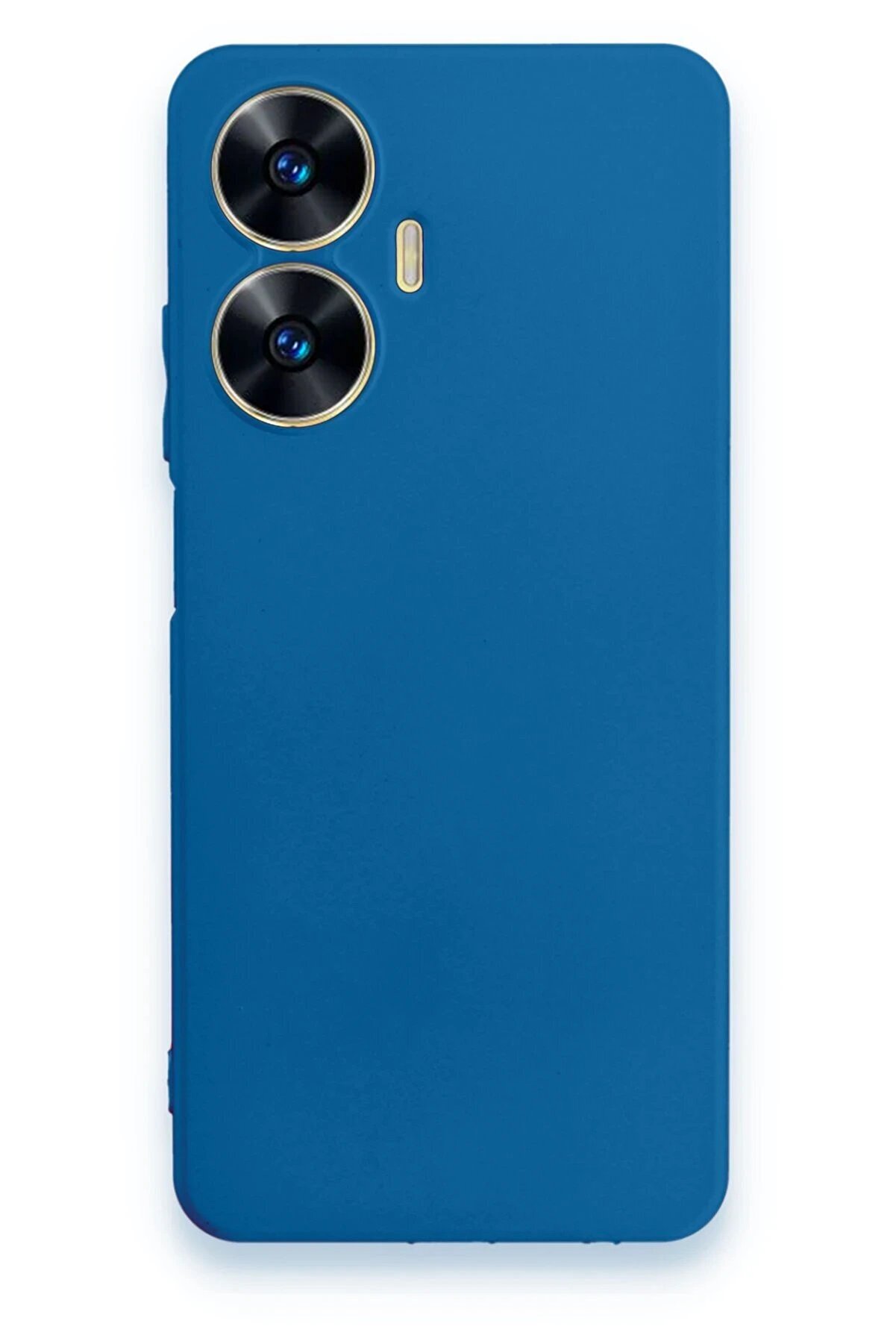 CepteToptan Realme C55 Kılıf First Silikon - Mavi - DROPX1047-1850
