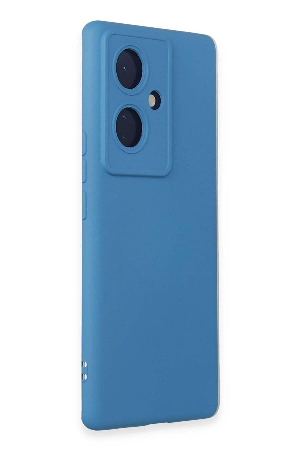 Vi̇vo V29 Li̇te Kılıf Nano İçi̇ Kadi̇fe Si̇li̇kon - Mavi̇ - Dropx7604-8796