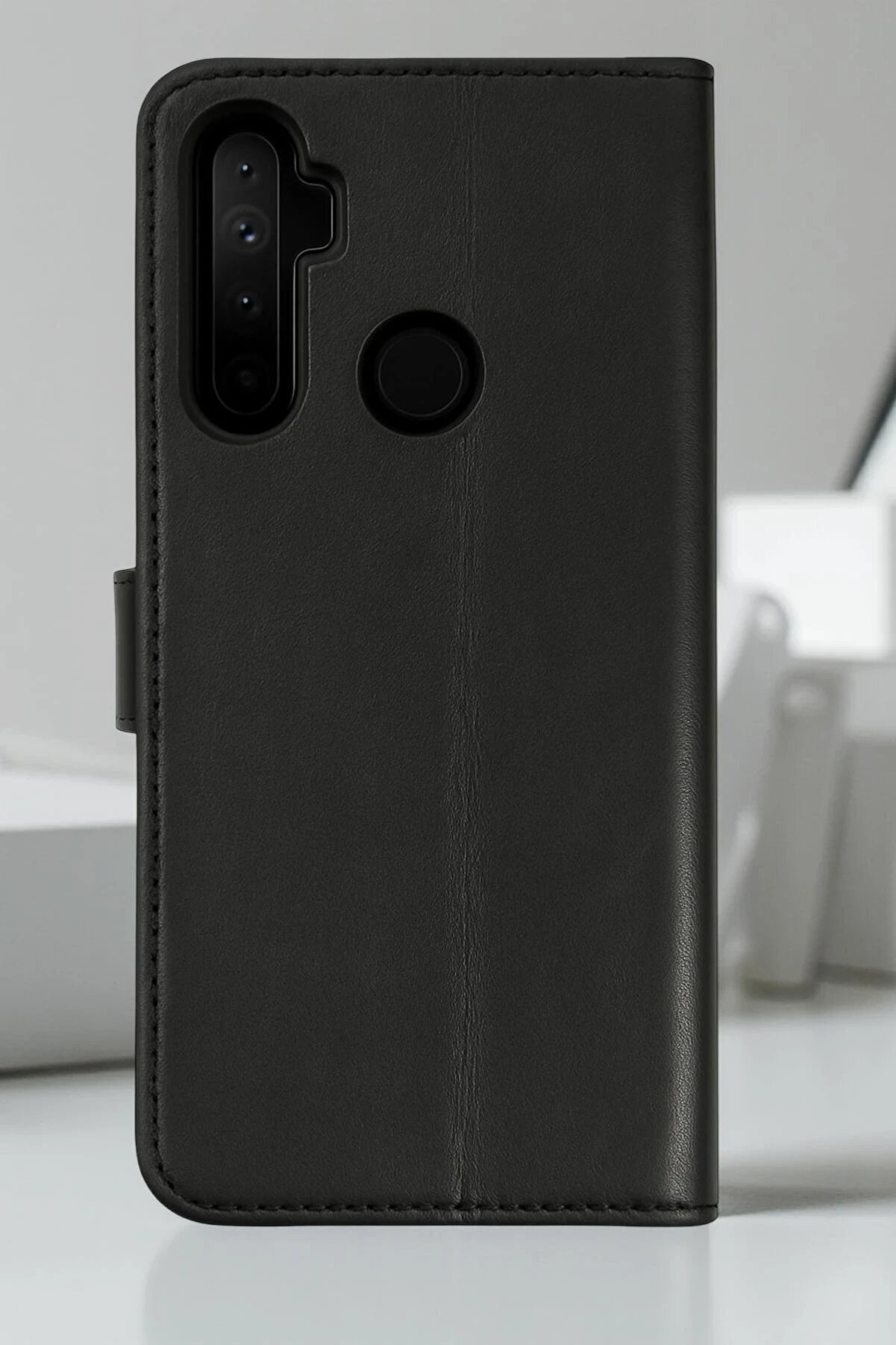 Realme 6İ Kılıf Trend S Plus Kapaklı Kılıf - Kırmızı - Dropx2740-6356