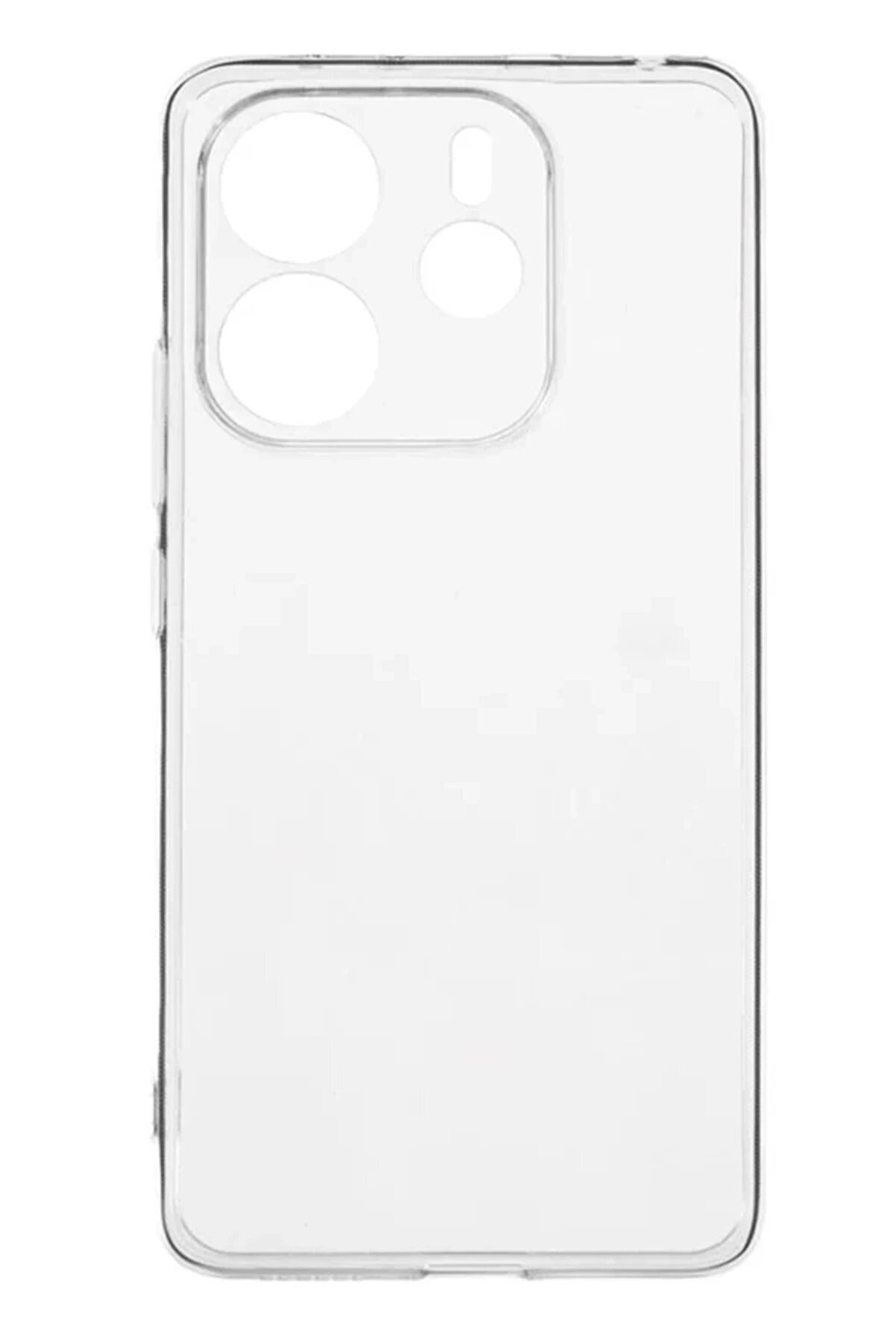 CepteToptan Xiaomi Redmi Note 14 4G Kılıf Lüx Şeffaf Silikon - DROPX1705-4344